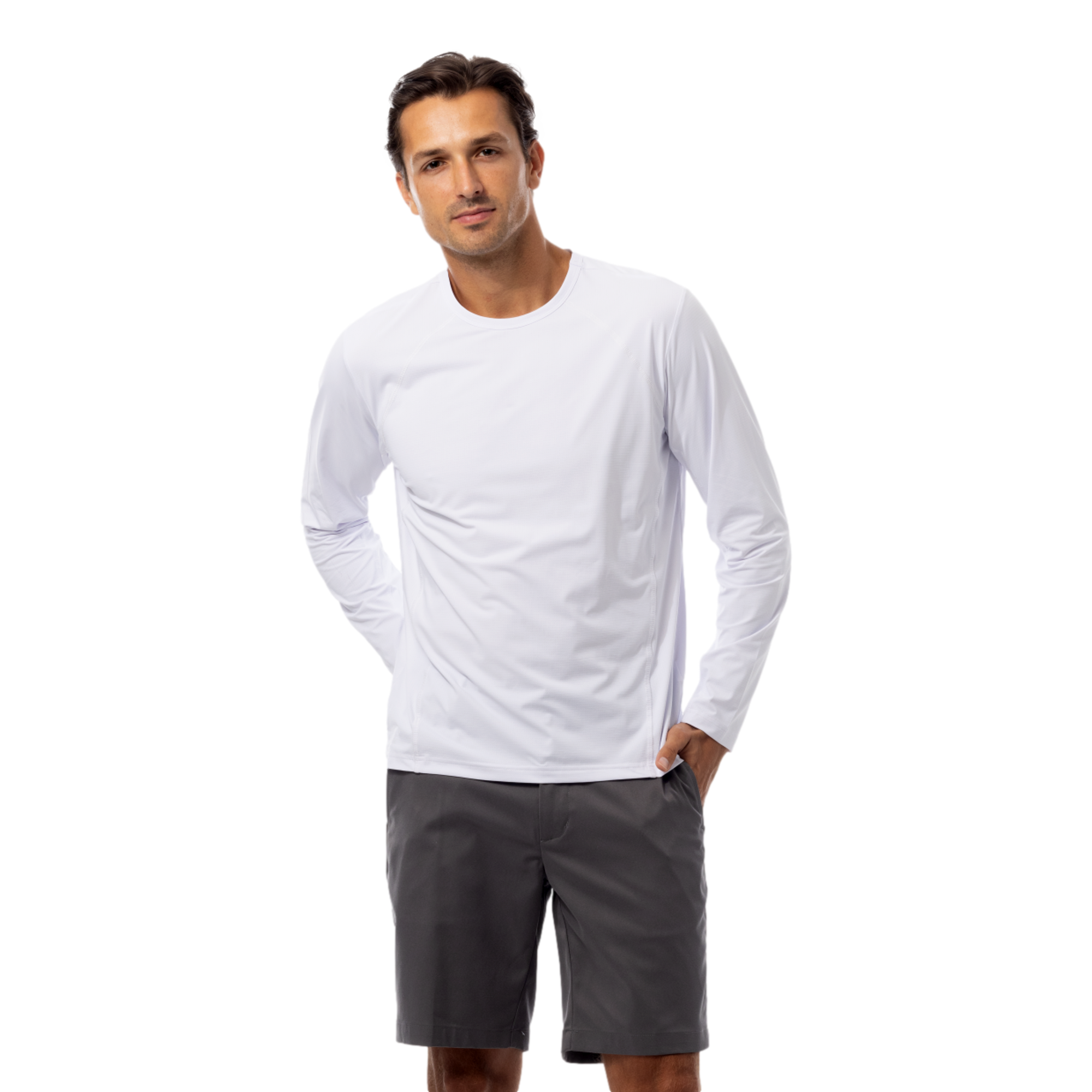 Solair Long Sleeve Men's Crew Neck T-Shirt