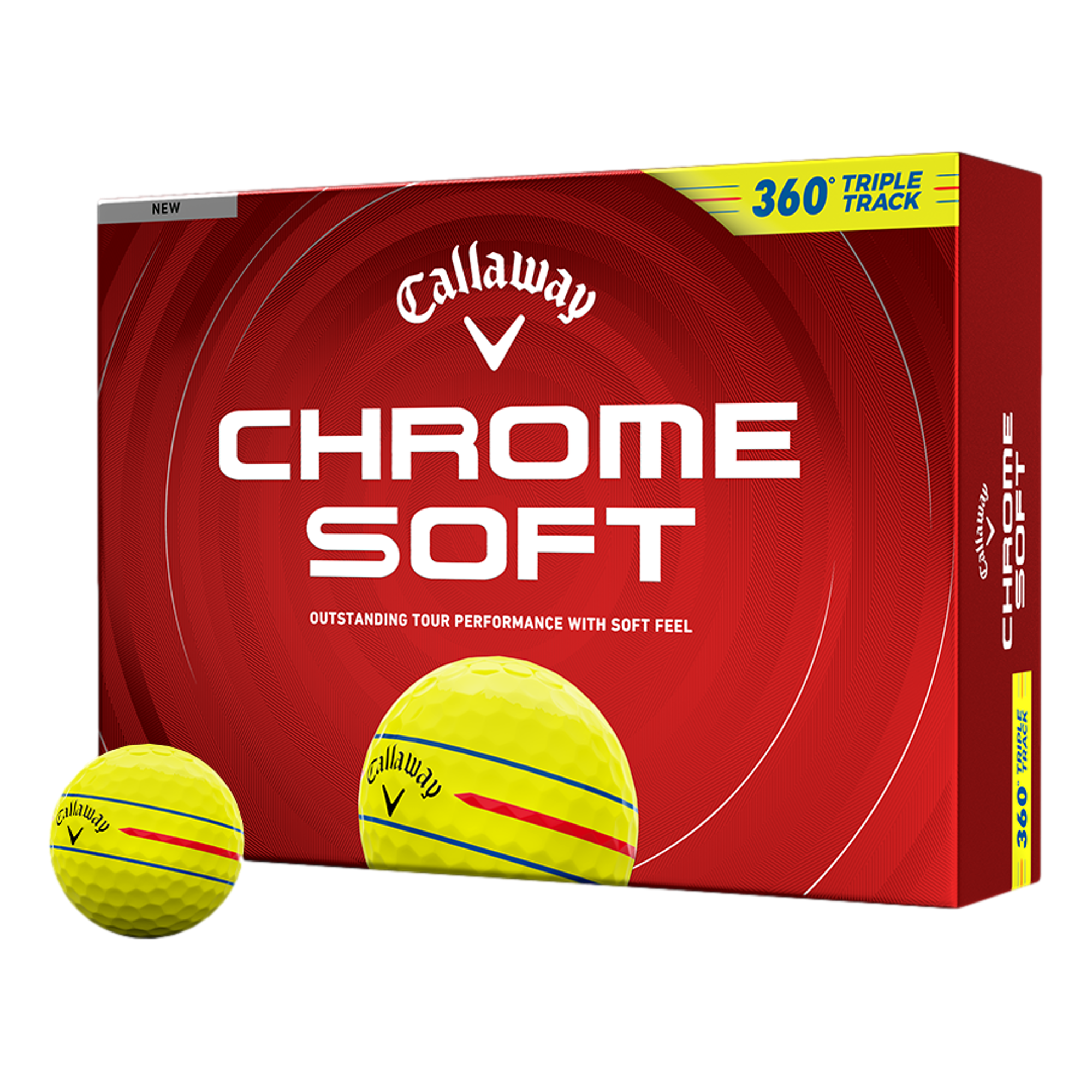 Chrome Soft 360 Triple Track 2026 Golf Balls