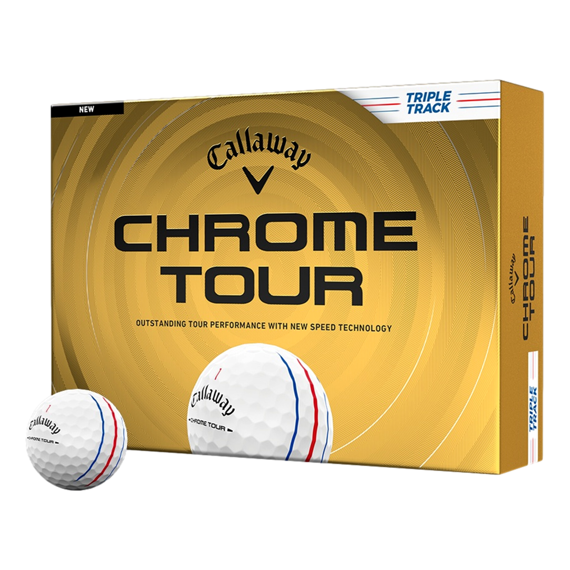 Chrome Tour Triple Track 2026 Golf Balls