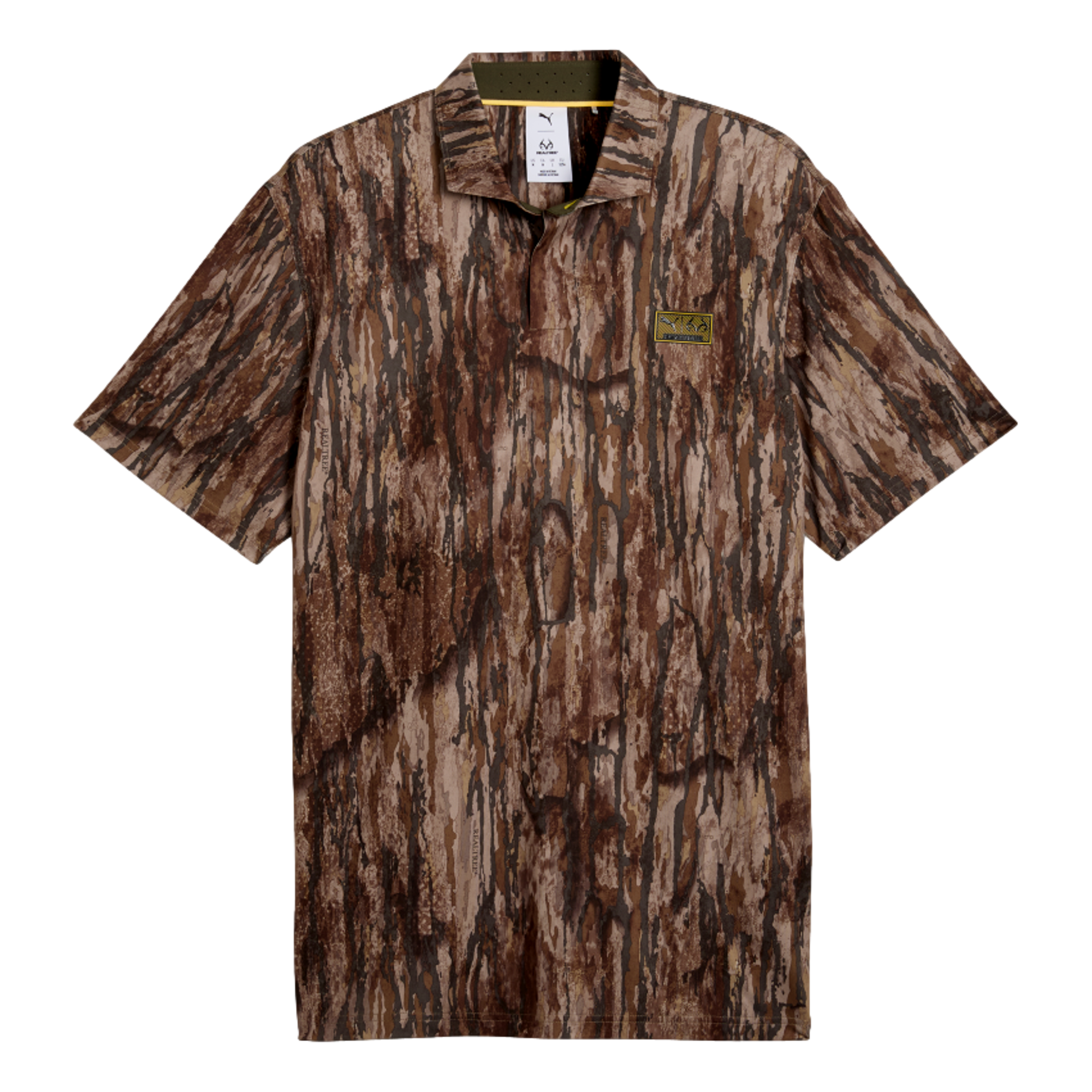 Puma X Realtree Men's Camo Golf Polo Shirt