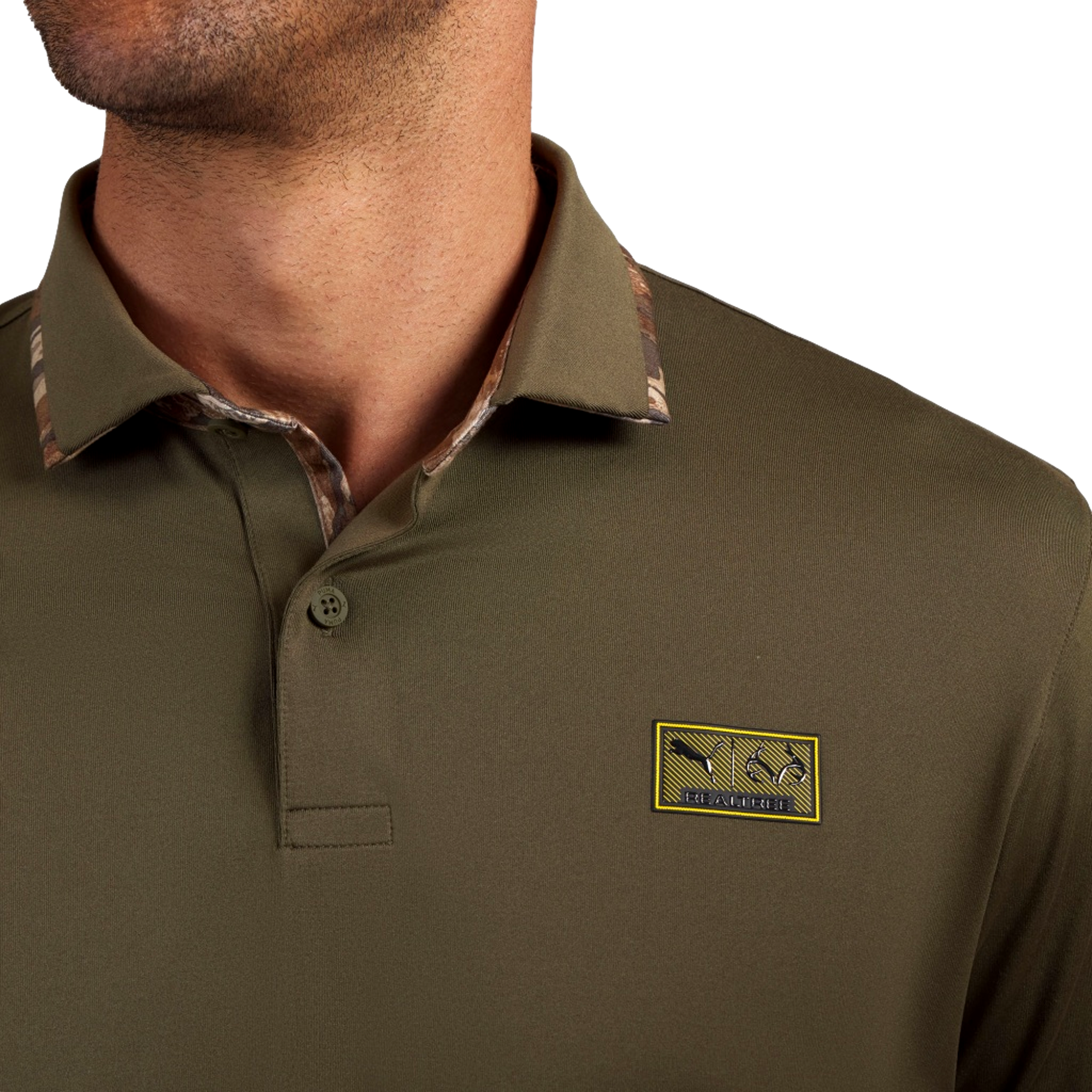 Puma X Realtree Solid Men's Golf Polo Shirt