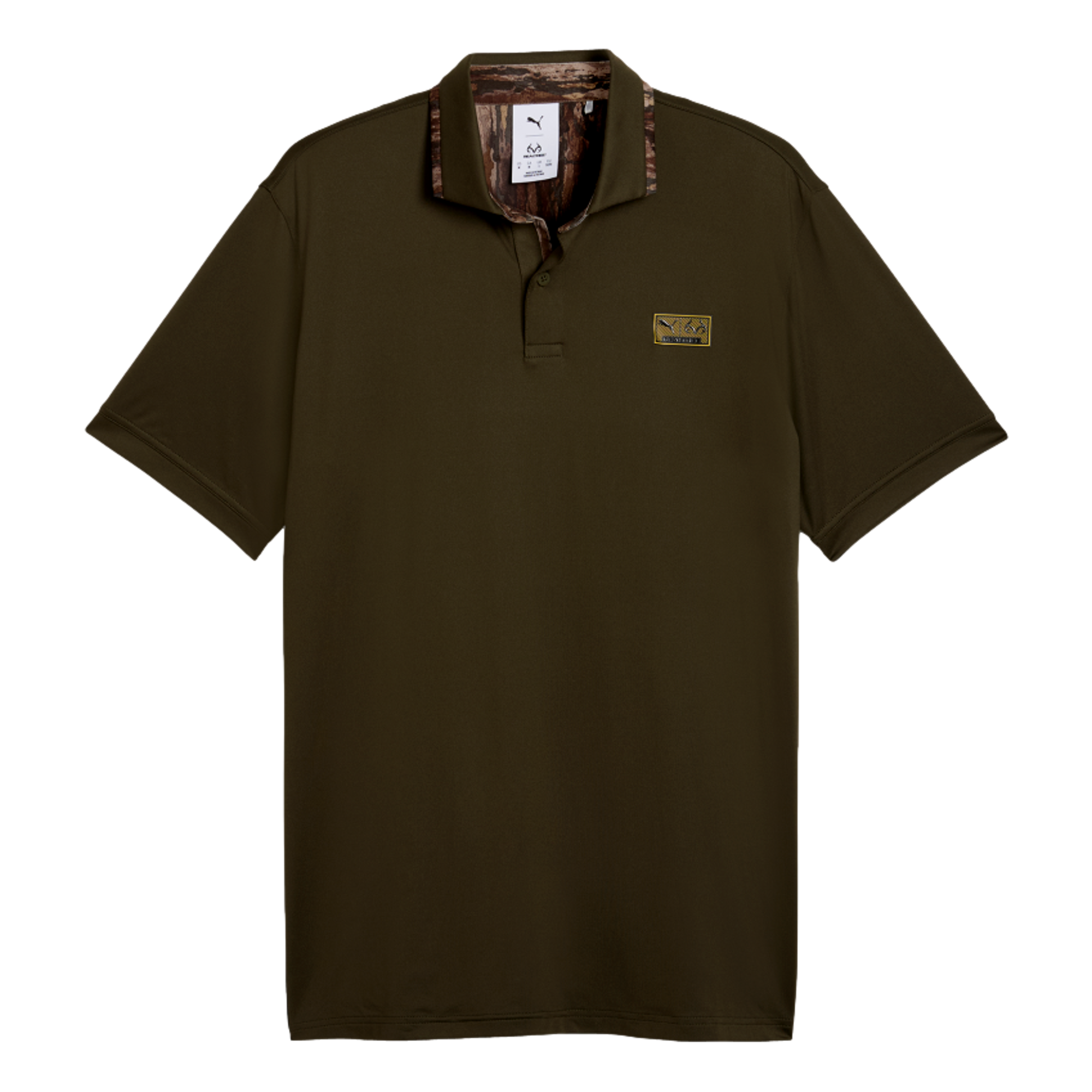 Puma X Realtree Solid Men's Golf Polo Shirt