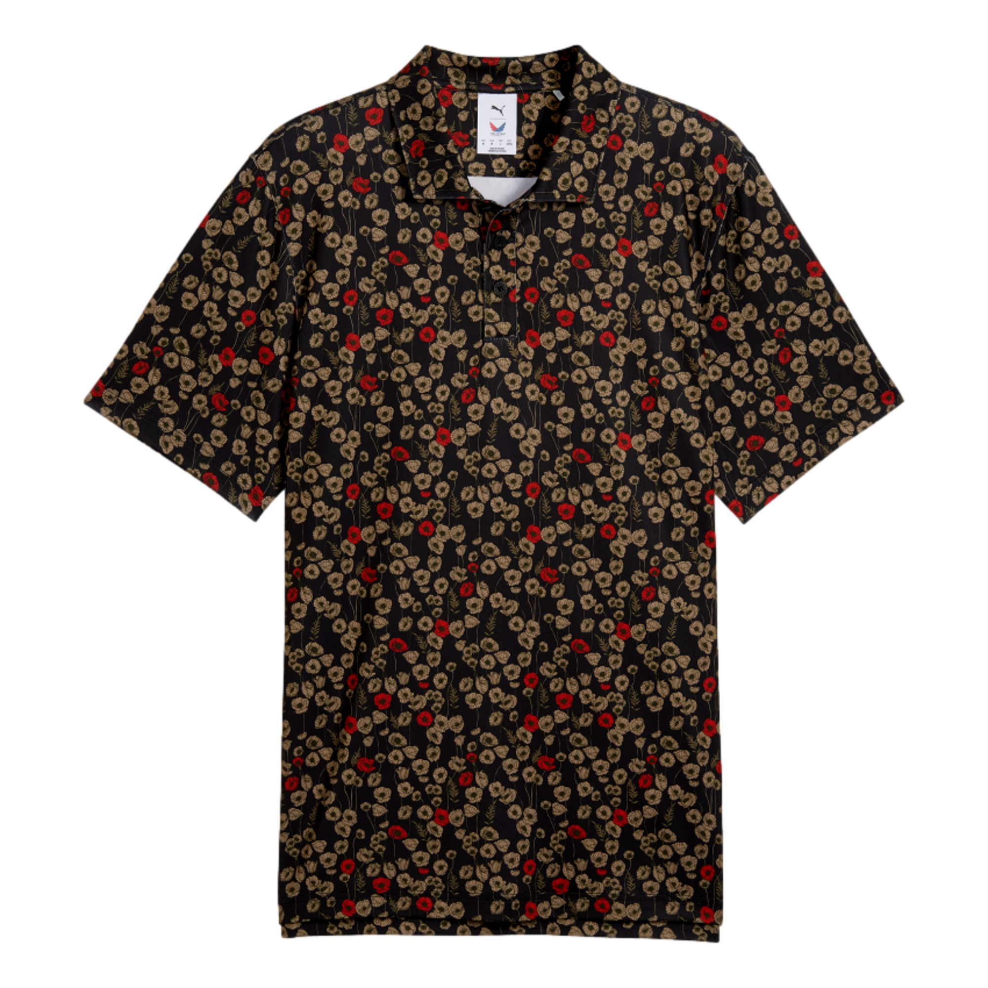 PUMA X Volition Poppy Men's Golf Polo Shirt