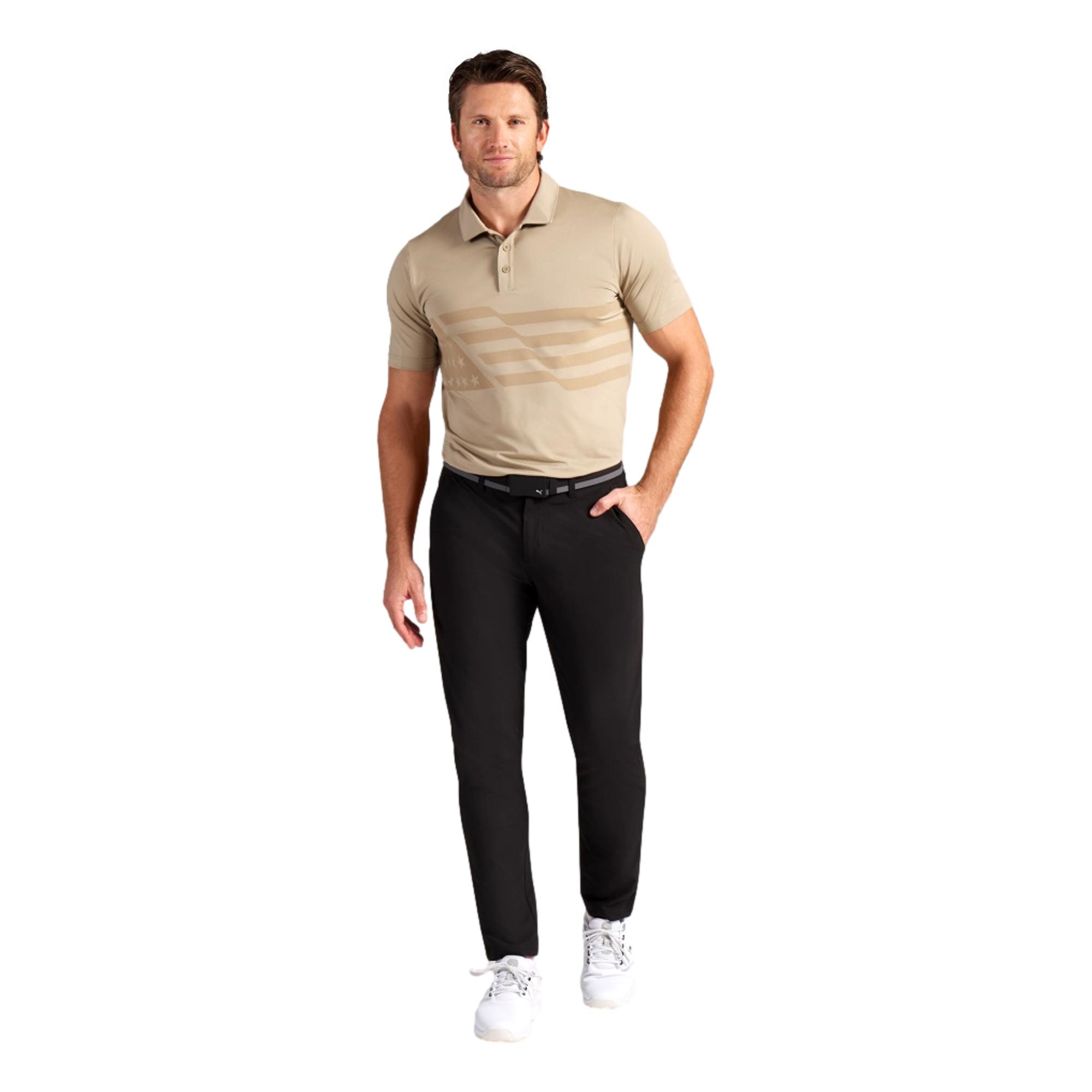 PUMA X Volition Flag Men's Golf Polo Shirt