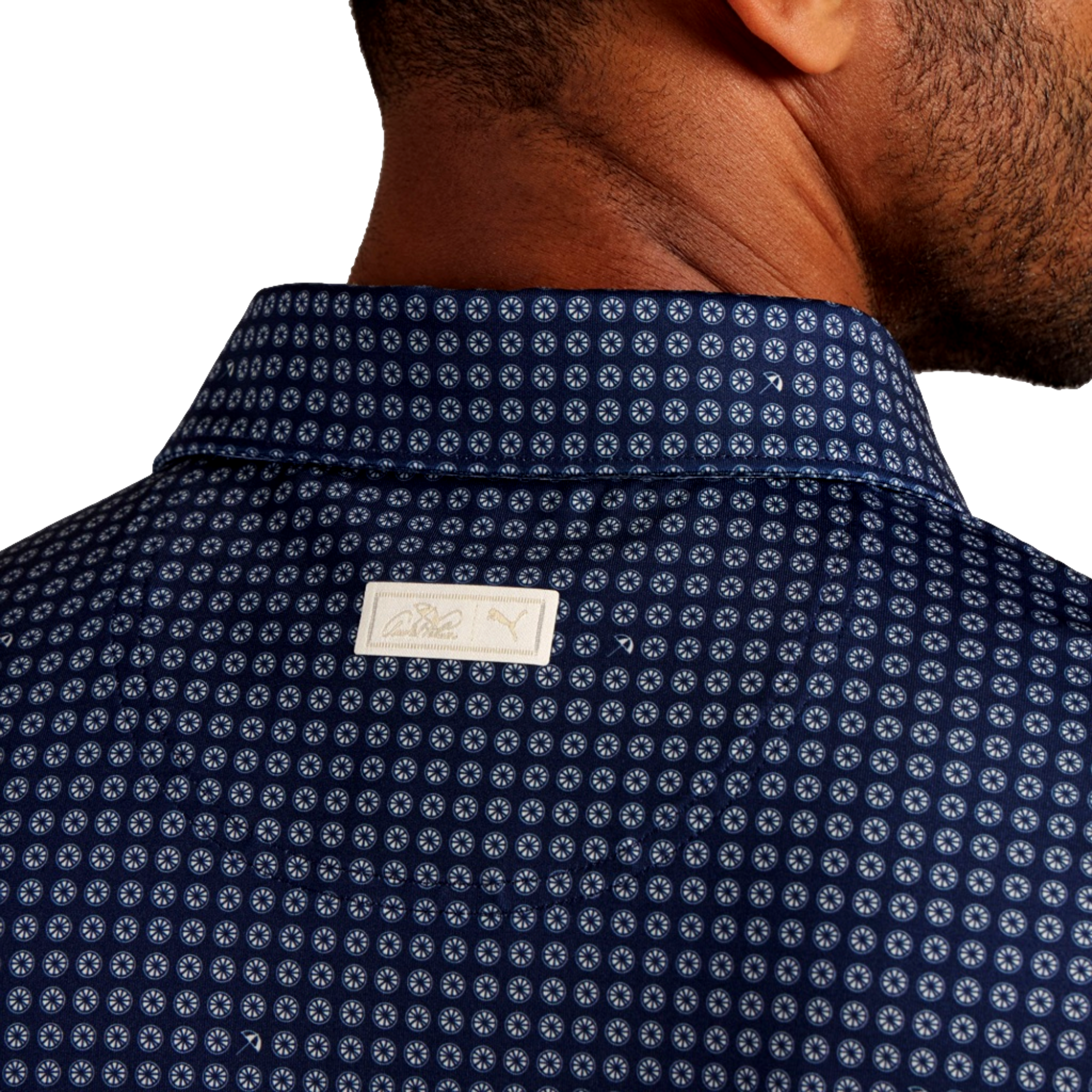 Puma X AP MATTR Geo Print Men's Golf Polo Shirt