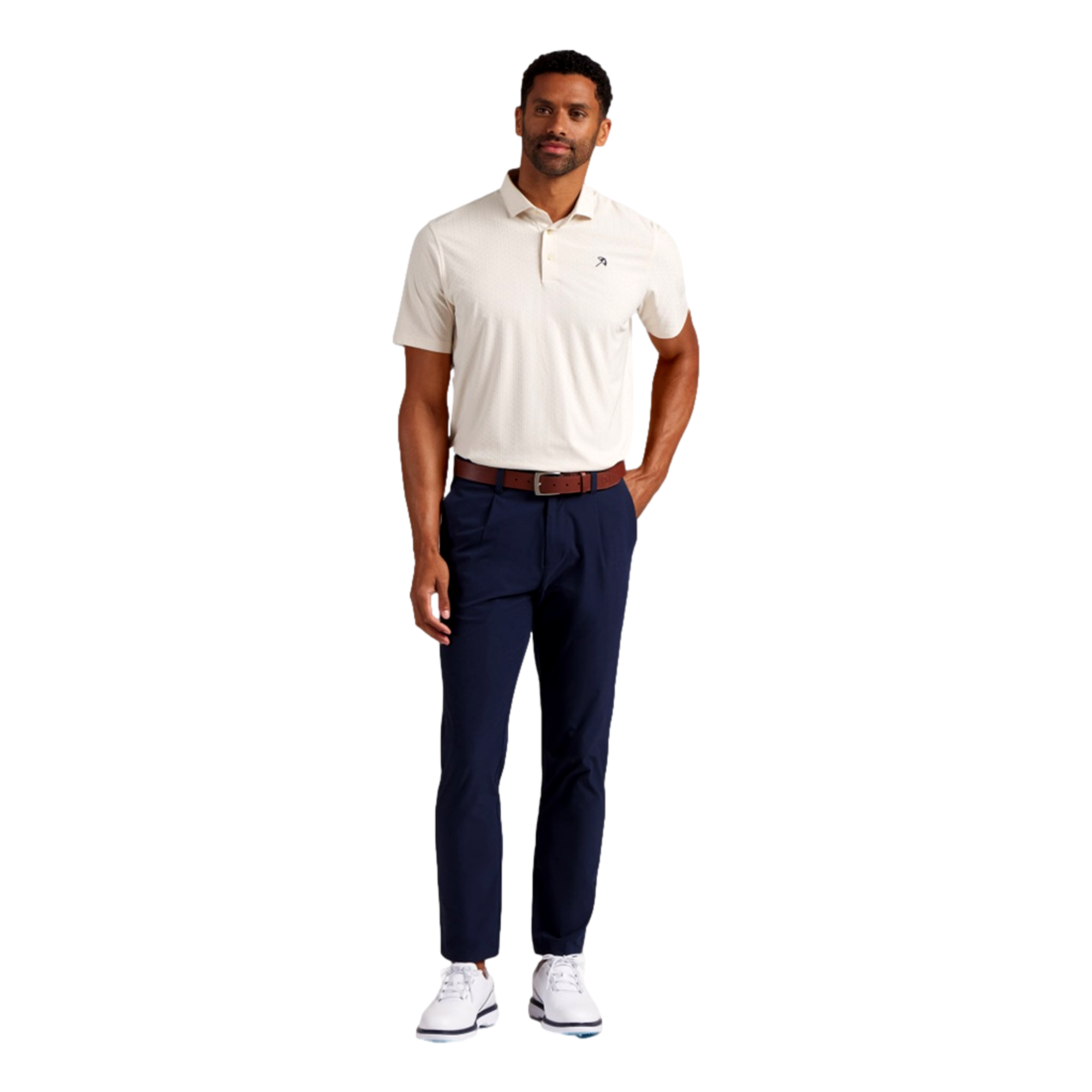 Puma X AP Textured Men's Golf Polo Shirt