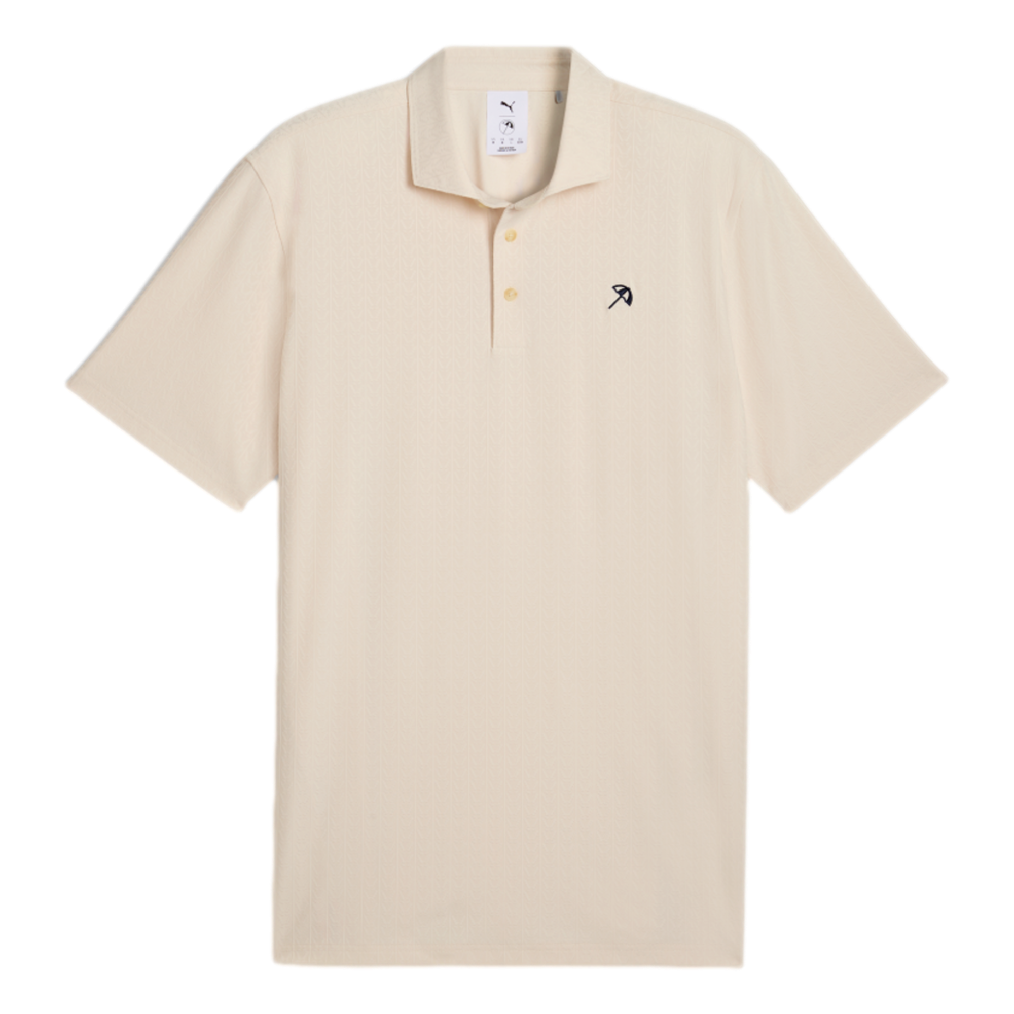 Puma X AP Textured Men's Golf Polo Shirt