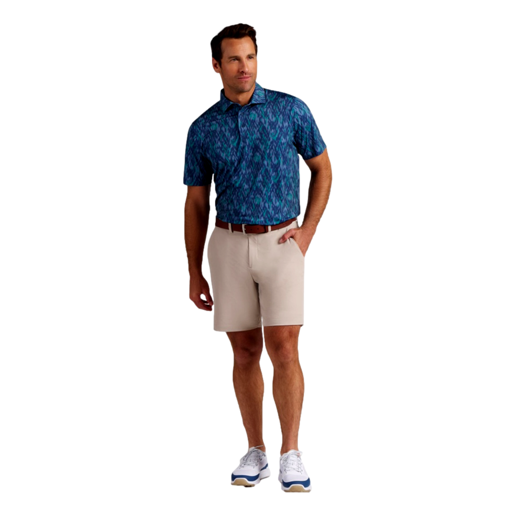 MATTR Northern Lights Men's Golf Polo Shirt