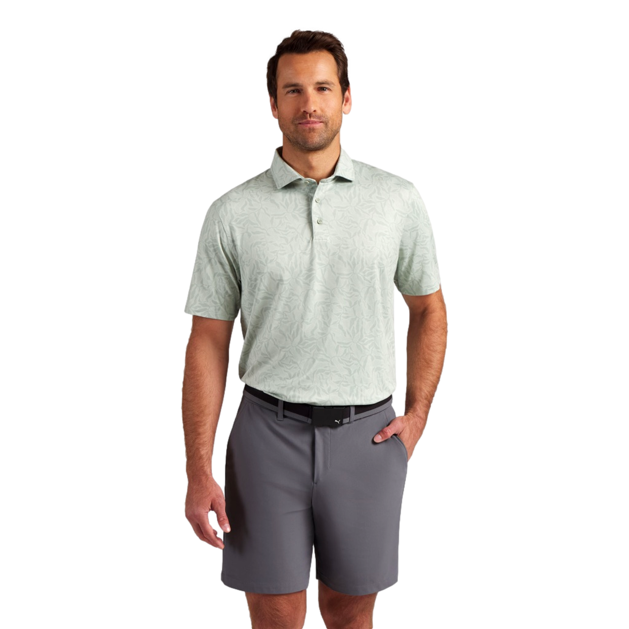 Cloudspn Marine Botanicl Men's Golf Polo Shirt