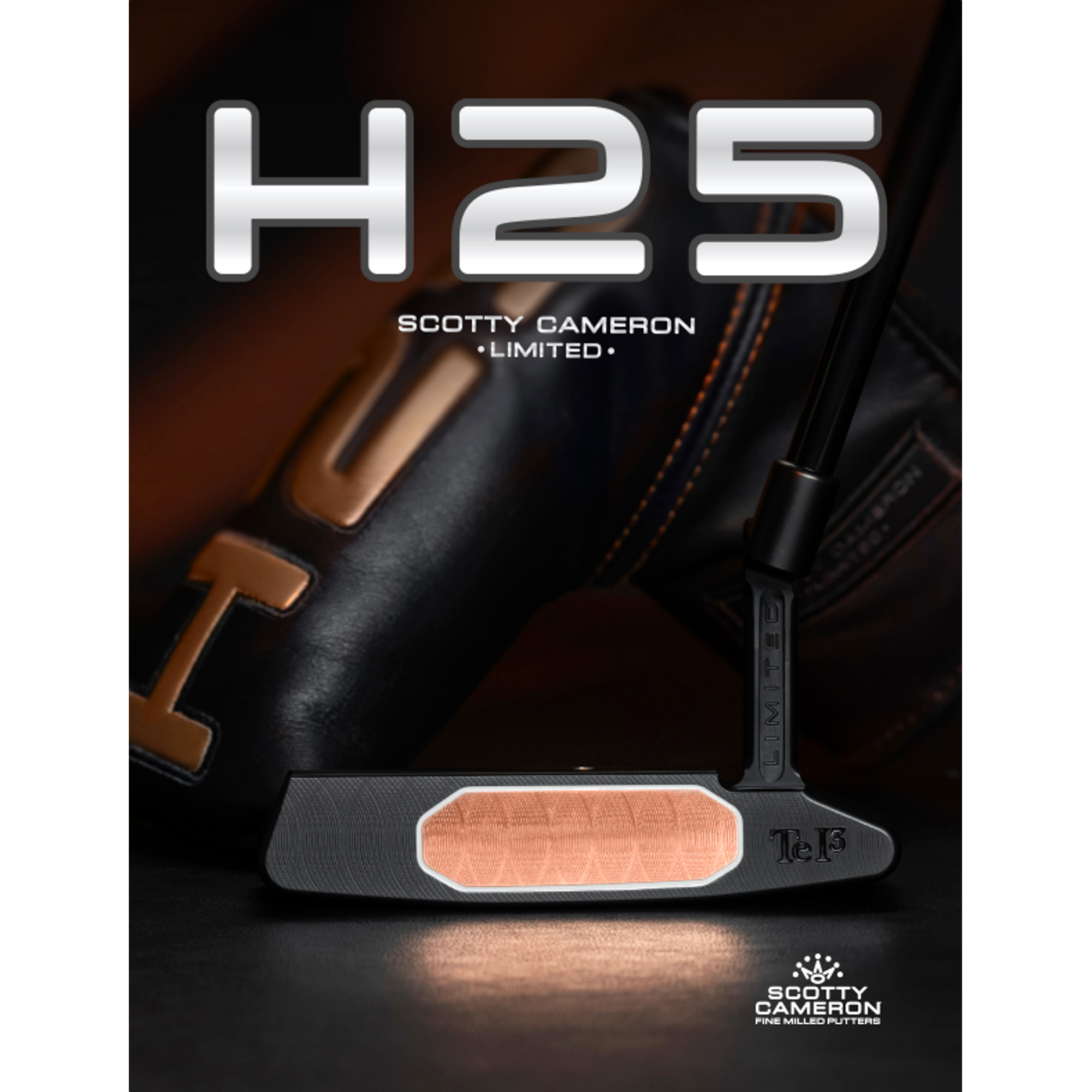 Scotty Cameron H25 Limited Teryllium Newport 2 Putter | PGA TOUR