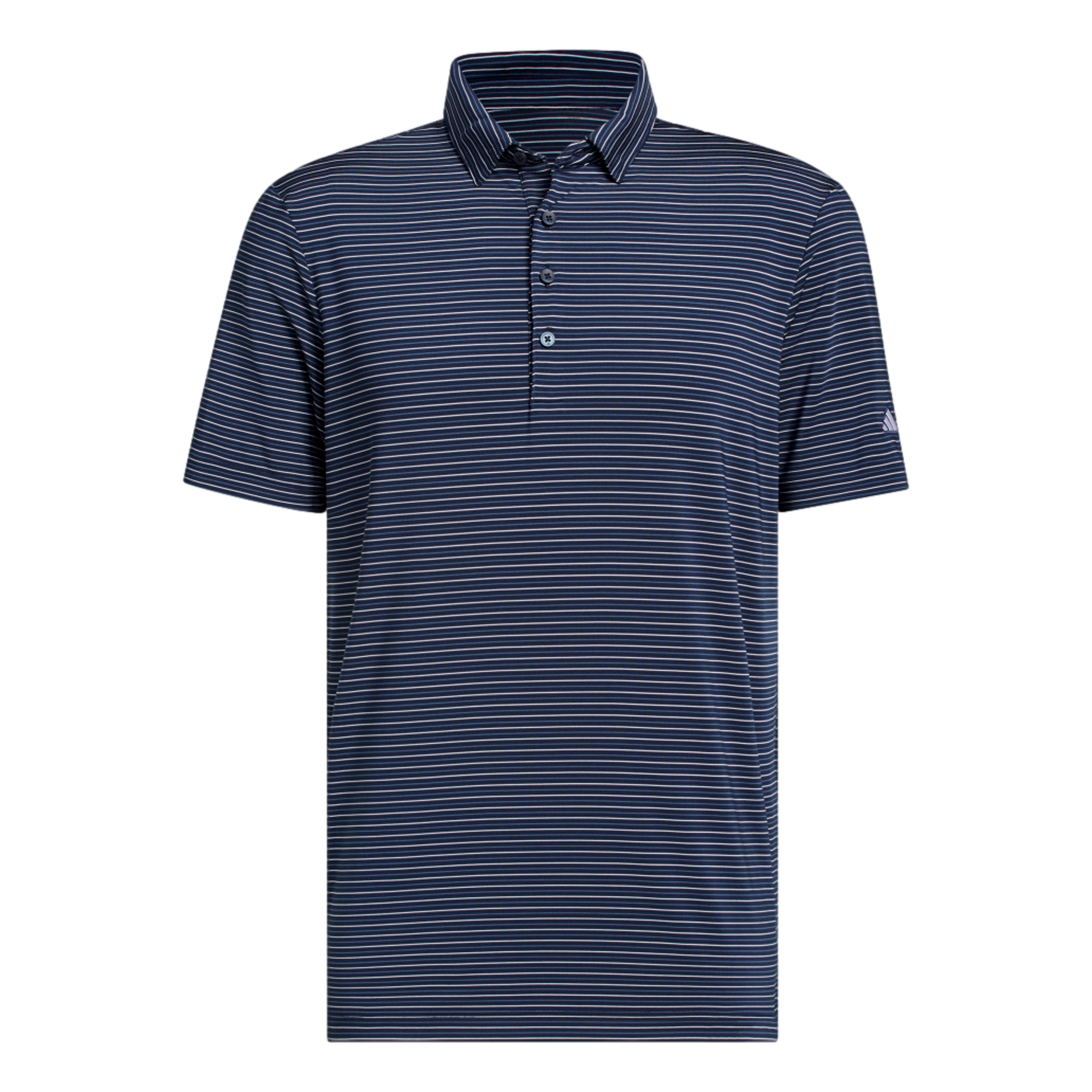 Ultimate365+Three Color Striped Men's Golf Polo Shirt