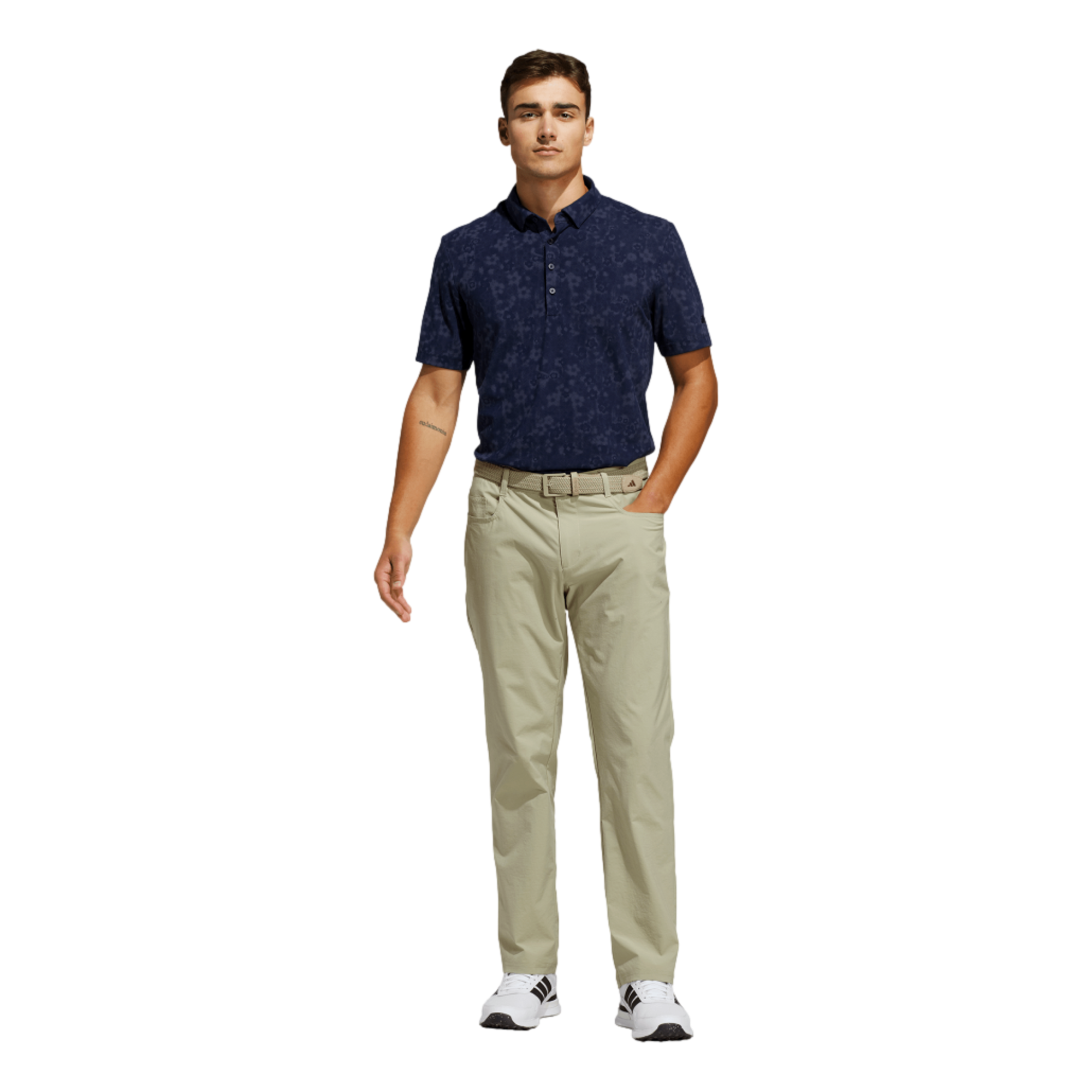 Ultimate365+ Mighty Blossom Print Men's Golf Polo Shirt