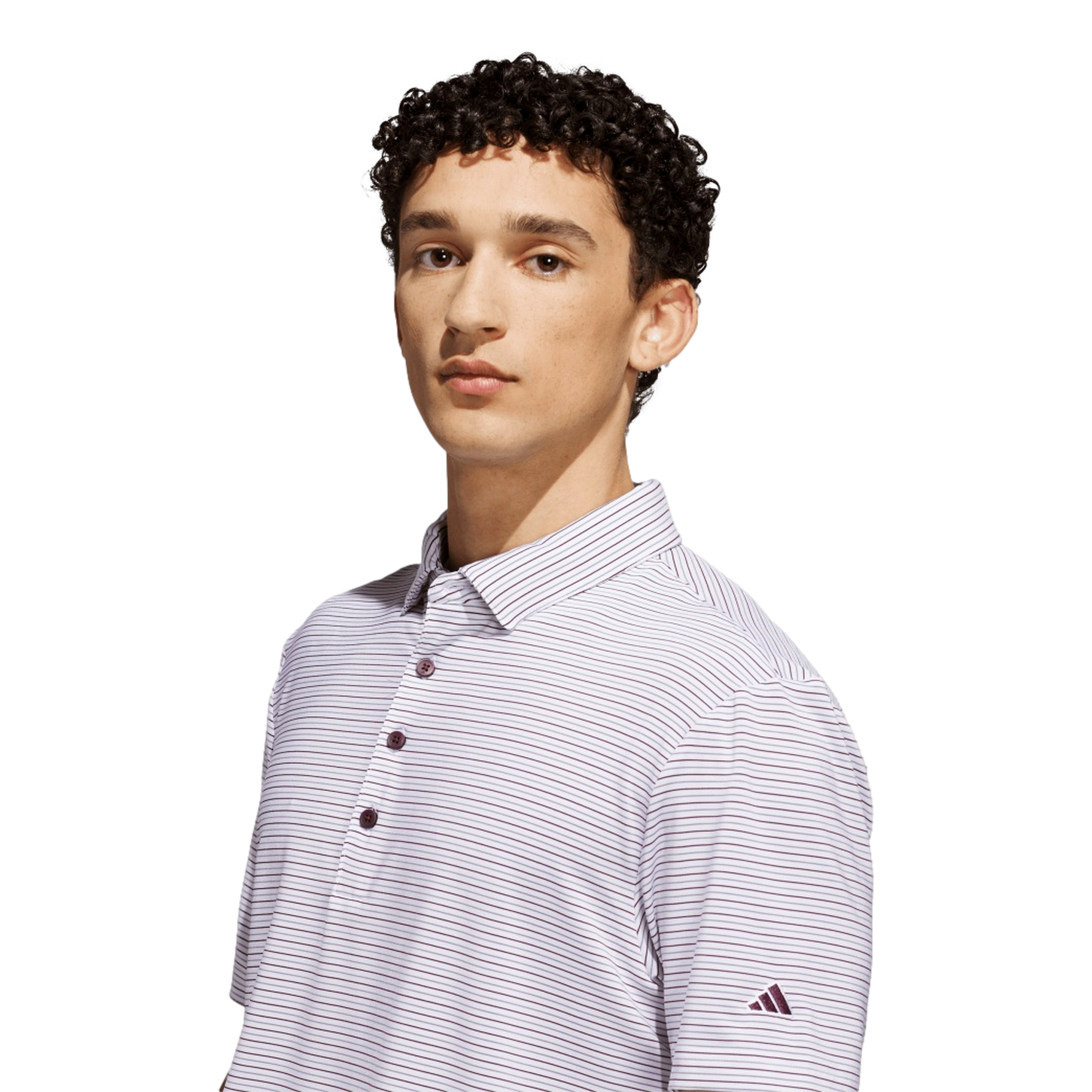 Ultimate365+ 3 Color Striped Men's Golf Polo Shirt