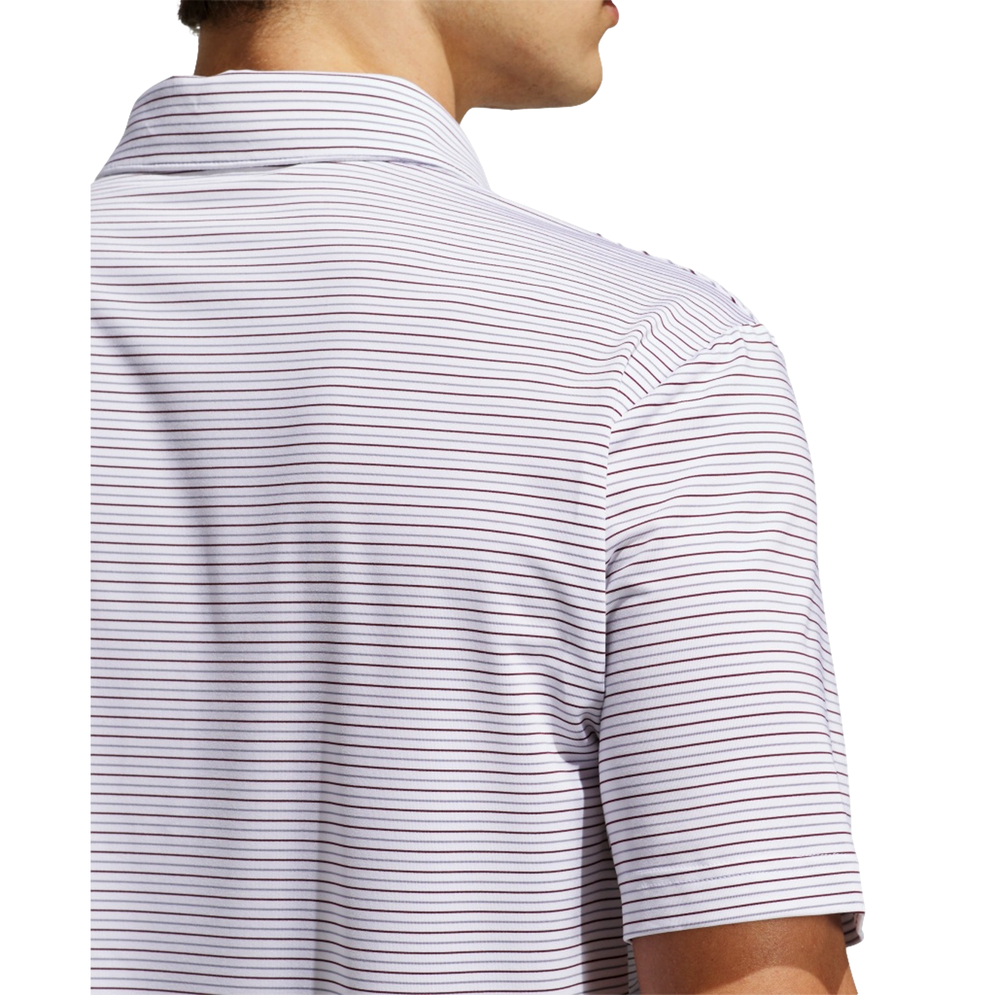 Ultimate365+ 3 Color Striped Men's Golf Polo Shirt