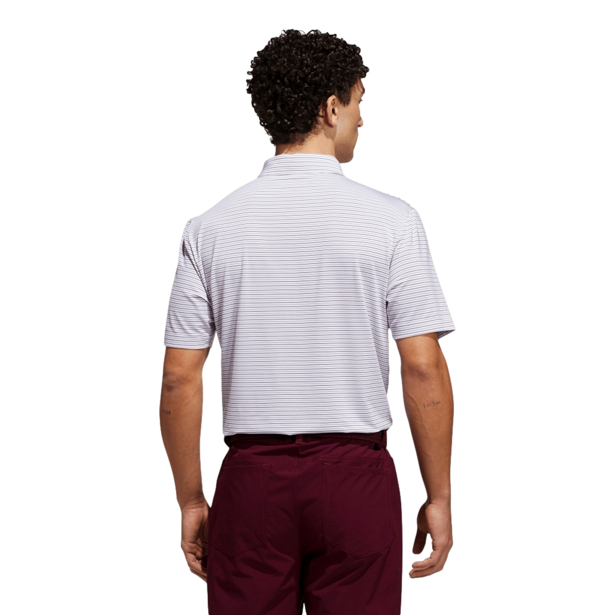 Ultimate365+ 3 Color Striped Men's Golf Polo Shirt