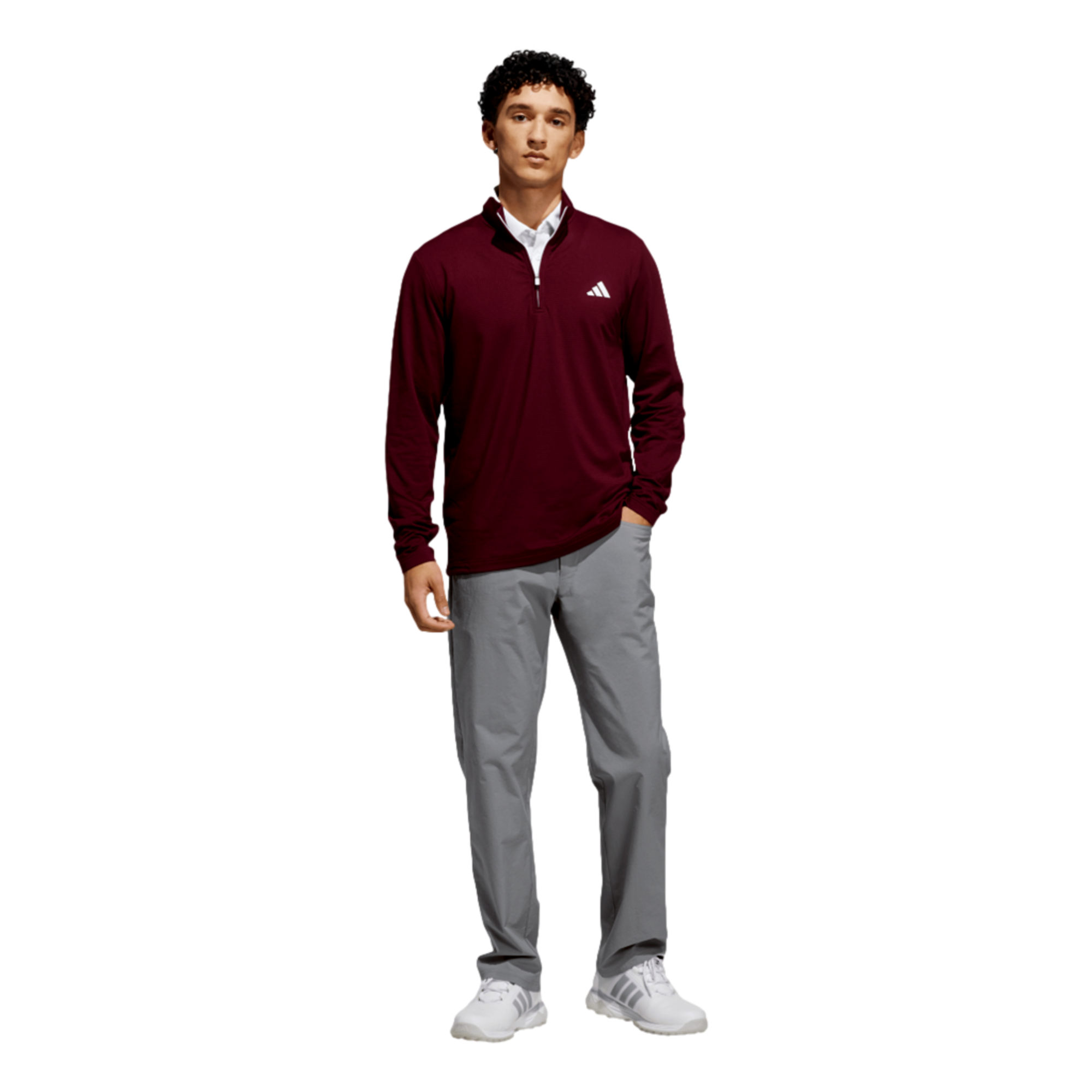 Performance Texture Men's Golf Quarter Zip