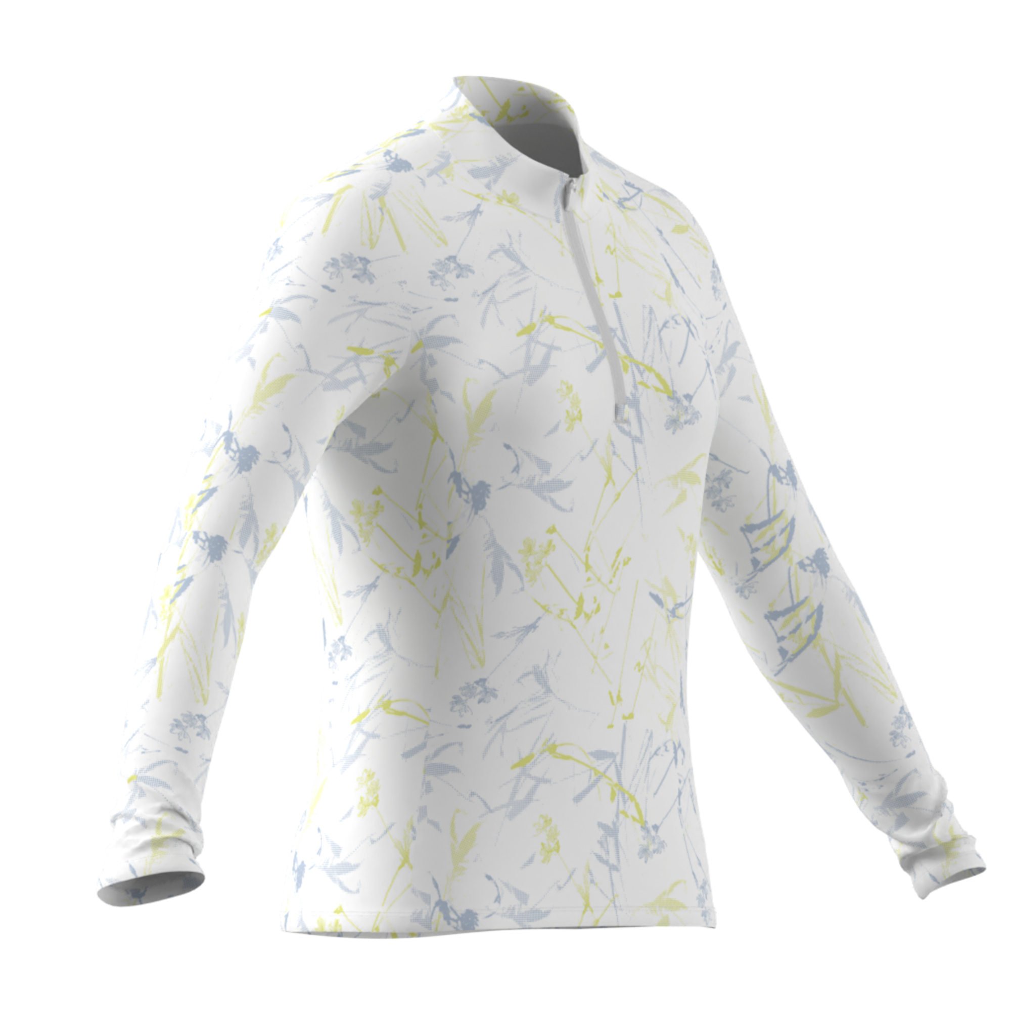 Ultimate365 Printed Women's Mock Golf Quarter Zip