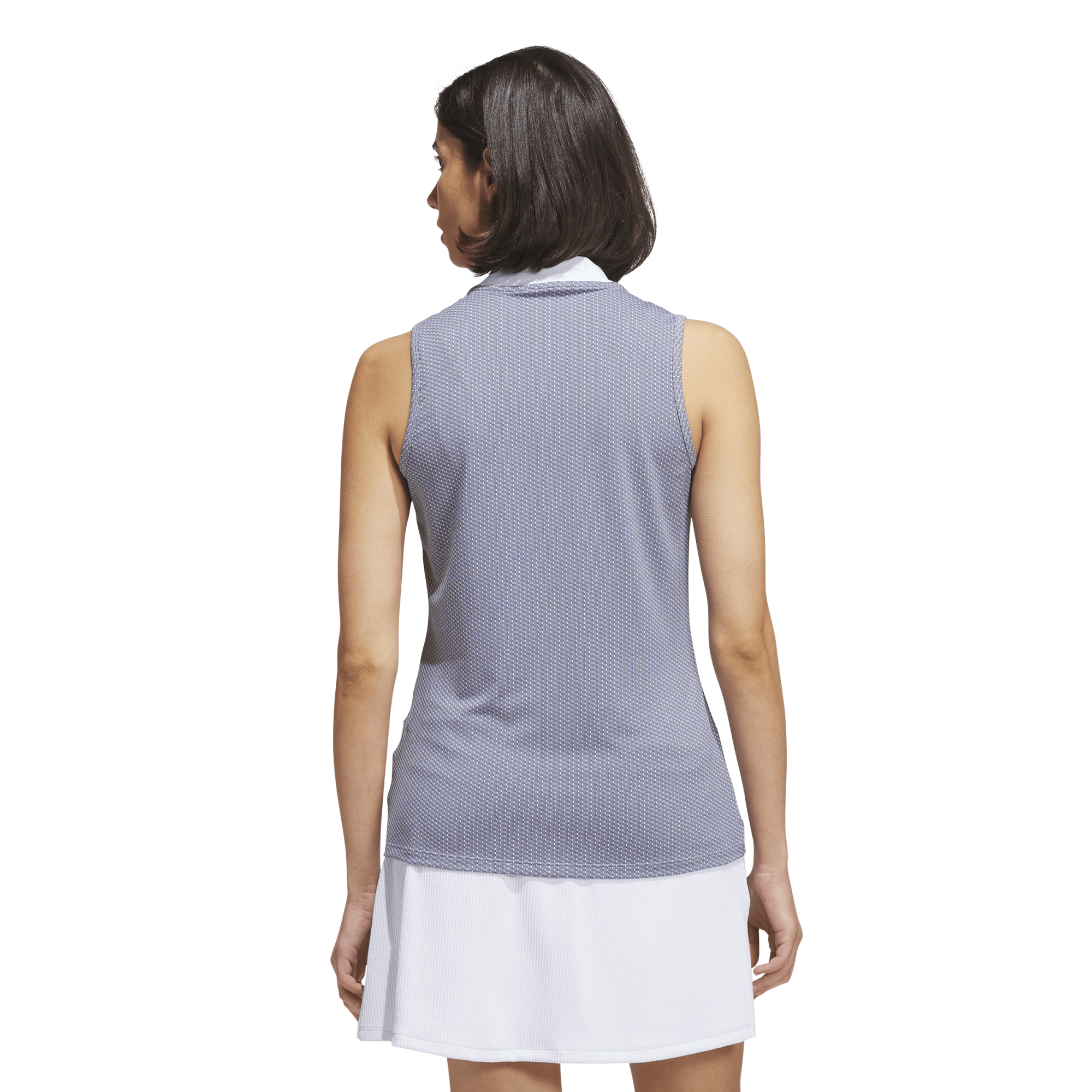 Performance Texture Women's Sleeveless Golf Polo Shirt