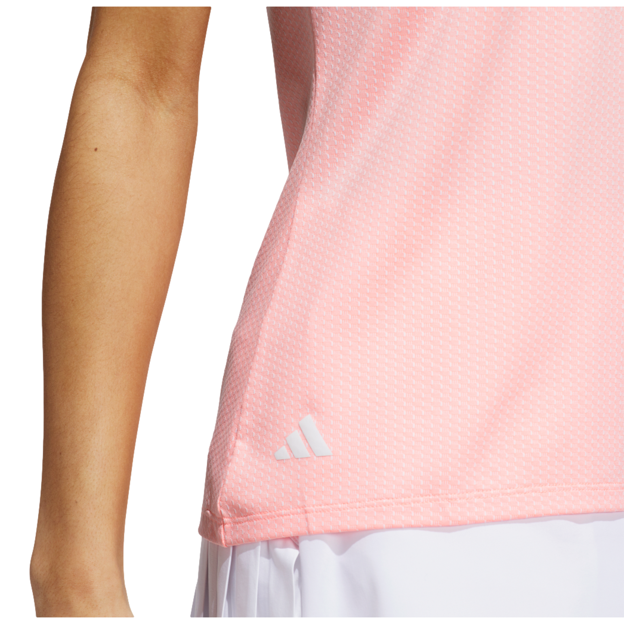 Performance Texture Women's Sleeveless Golf Polo