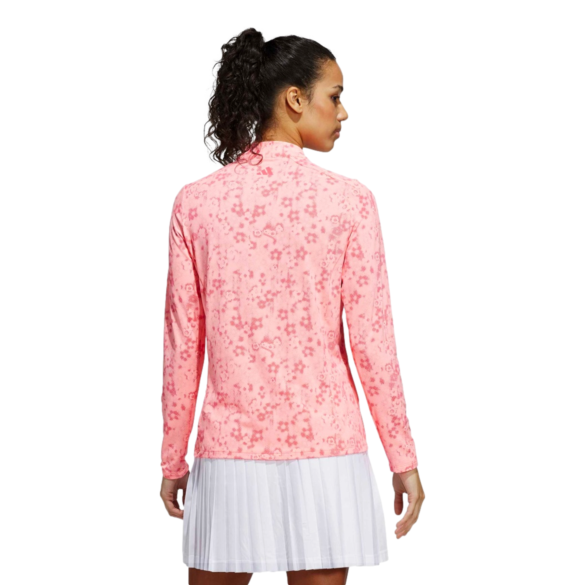 Ultimate365 Printed Mock Neck Women's Golf Quarter Zip