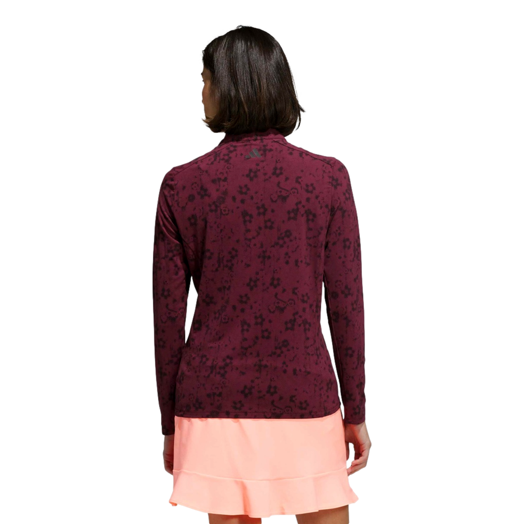 Ultimate365 Printed Mock Neck Women's Golf Quarter Zip