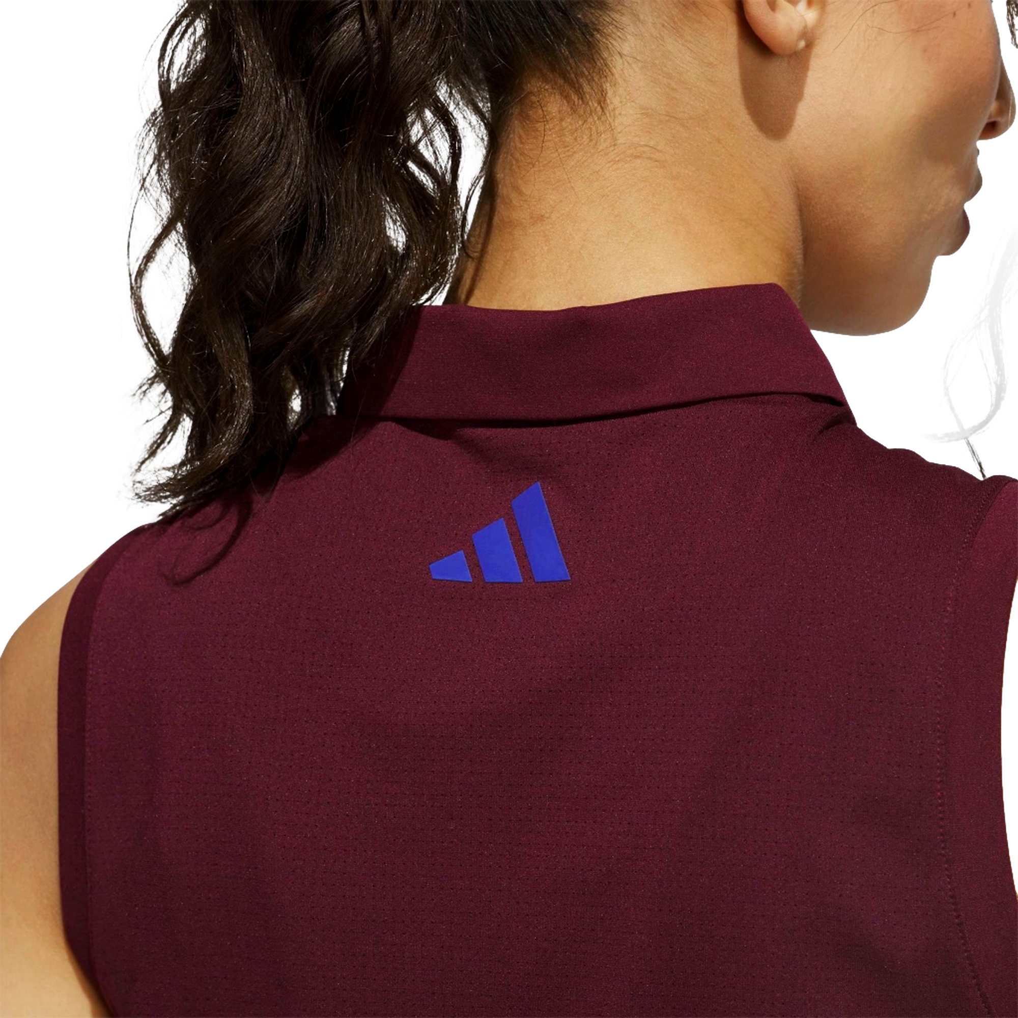 Beyond Crop Twistknit Women's Sleeveless Golf Polo