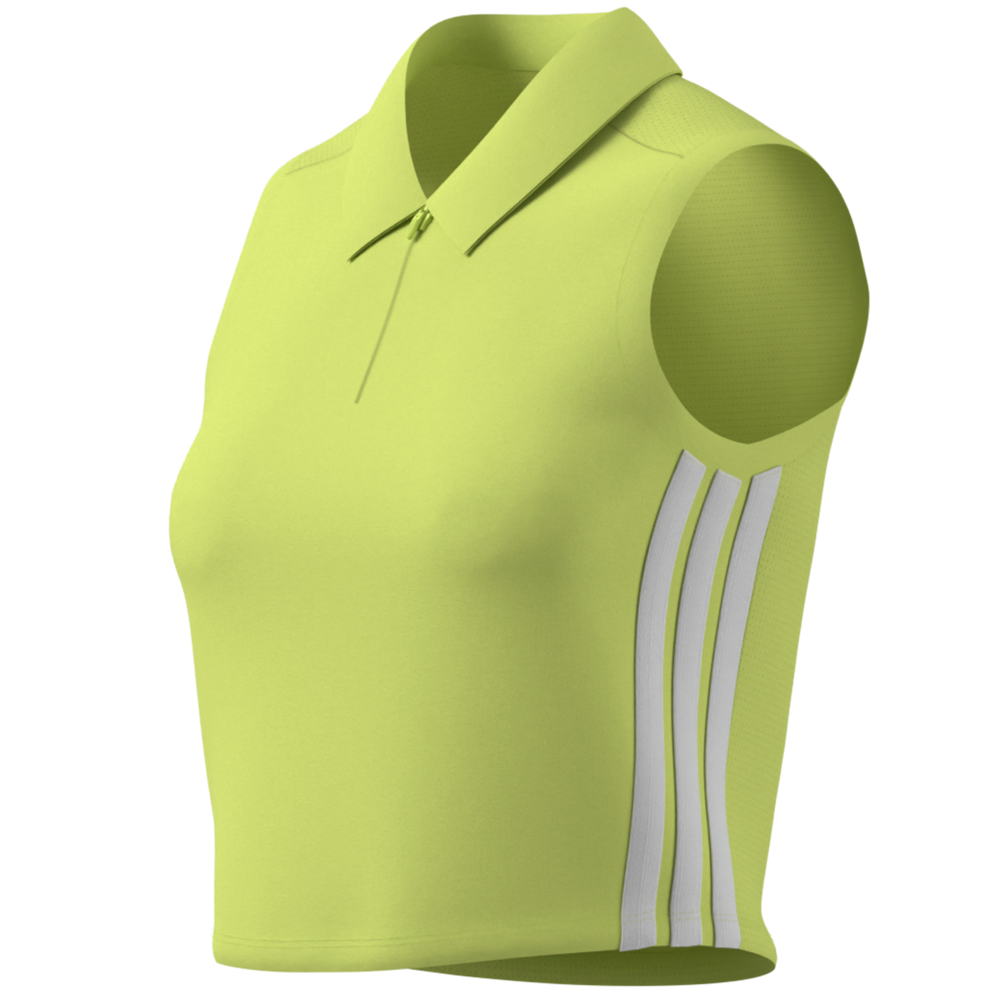 Beyond Crop Women's Twistknit Sleeveless Golf Polo Shirt