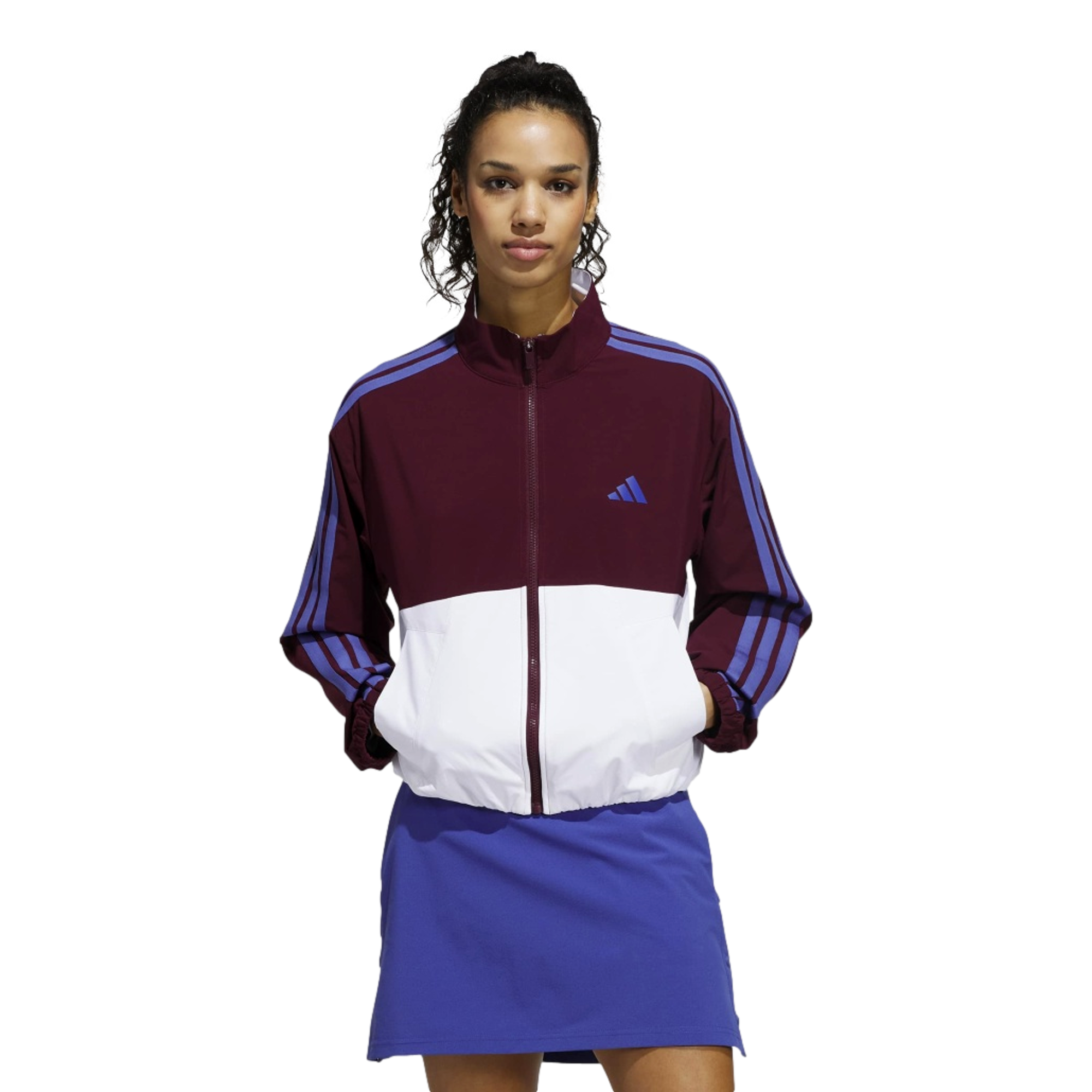 Beyond Color Block Twistweave Women's Golf Jacket