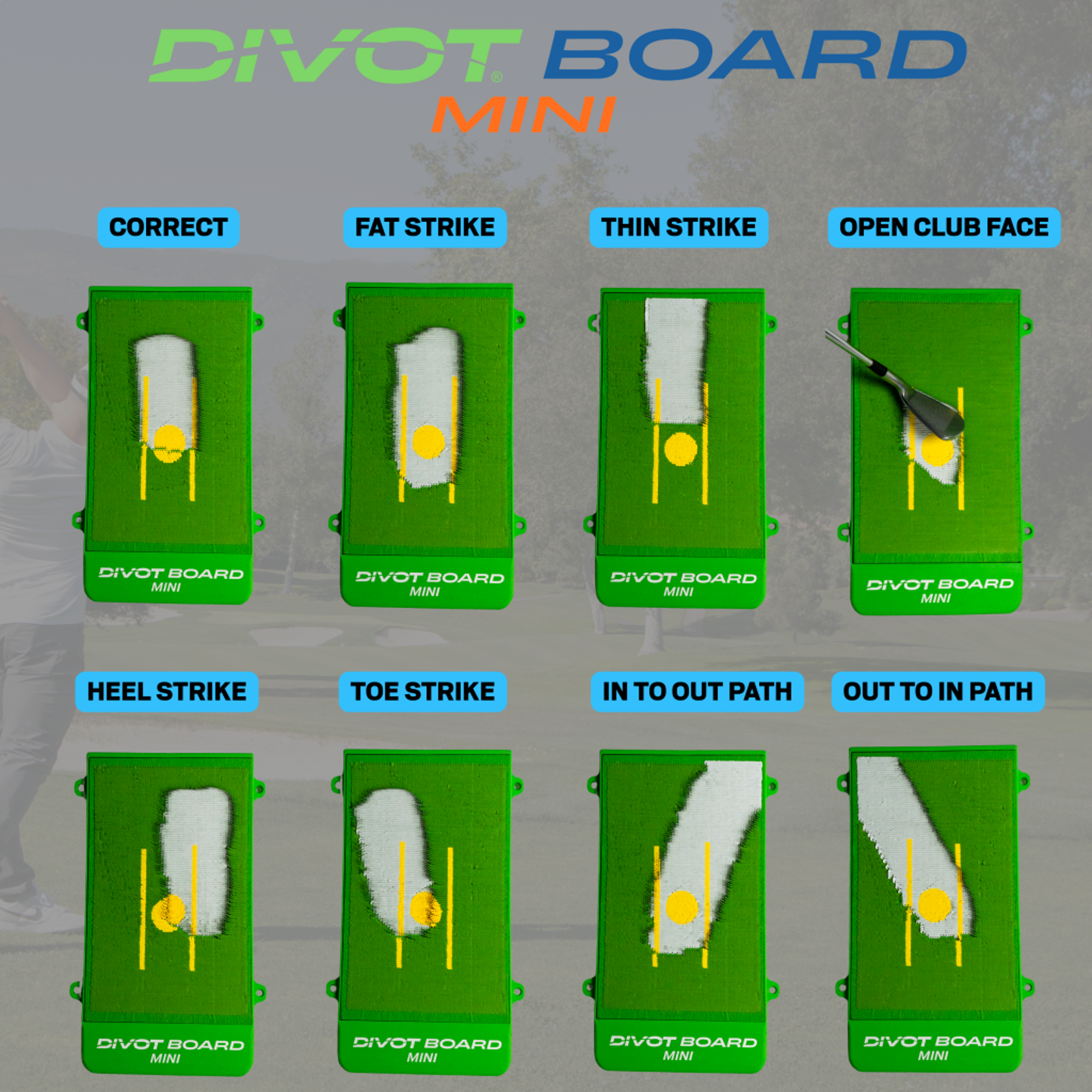Divot Board Mini Golf Training Aid