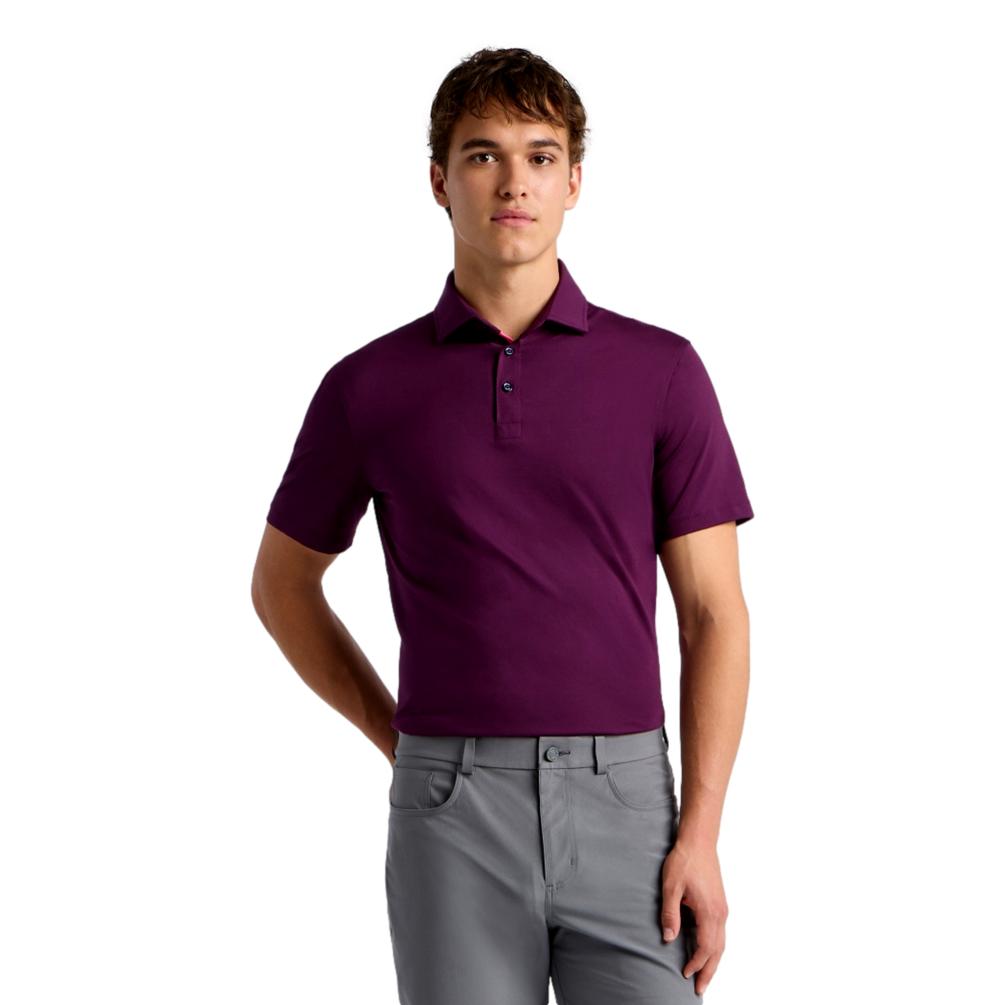 All Play Stretch Knit Men's Golf Polo Shirt