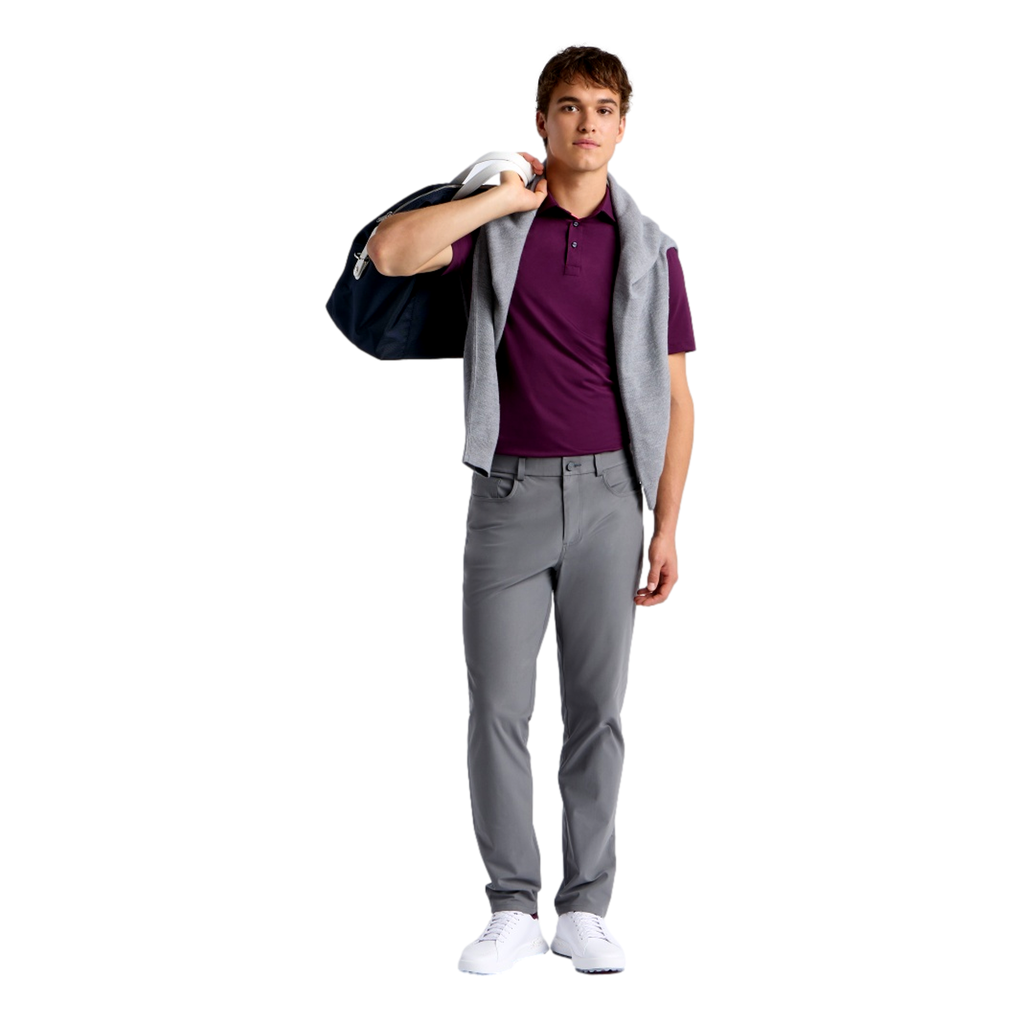 All Play Stretch Knit Men's Golf Polo Shirt