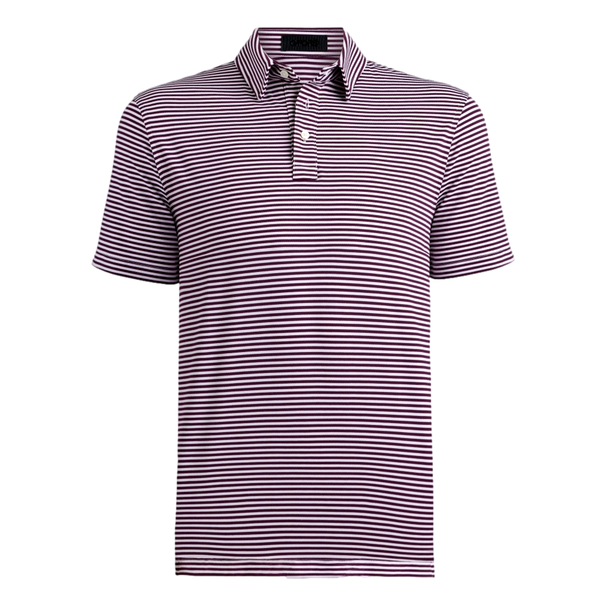 All Play Striped Stretch Knit Men's Golf Polo Shirt