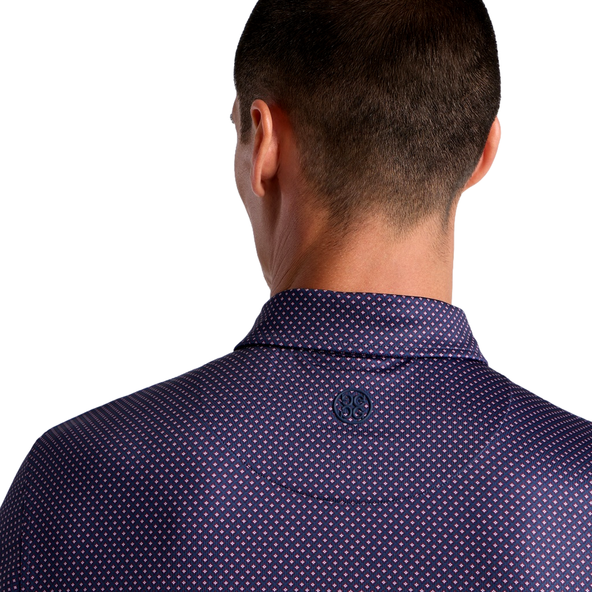 Diamond Geo Tech Jersey Men's Golf Polo Shirt