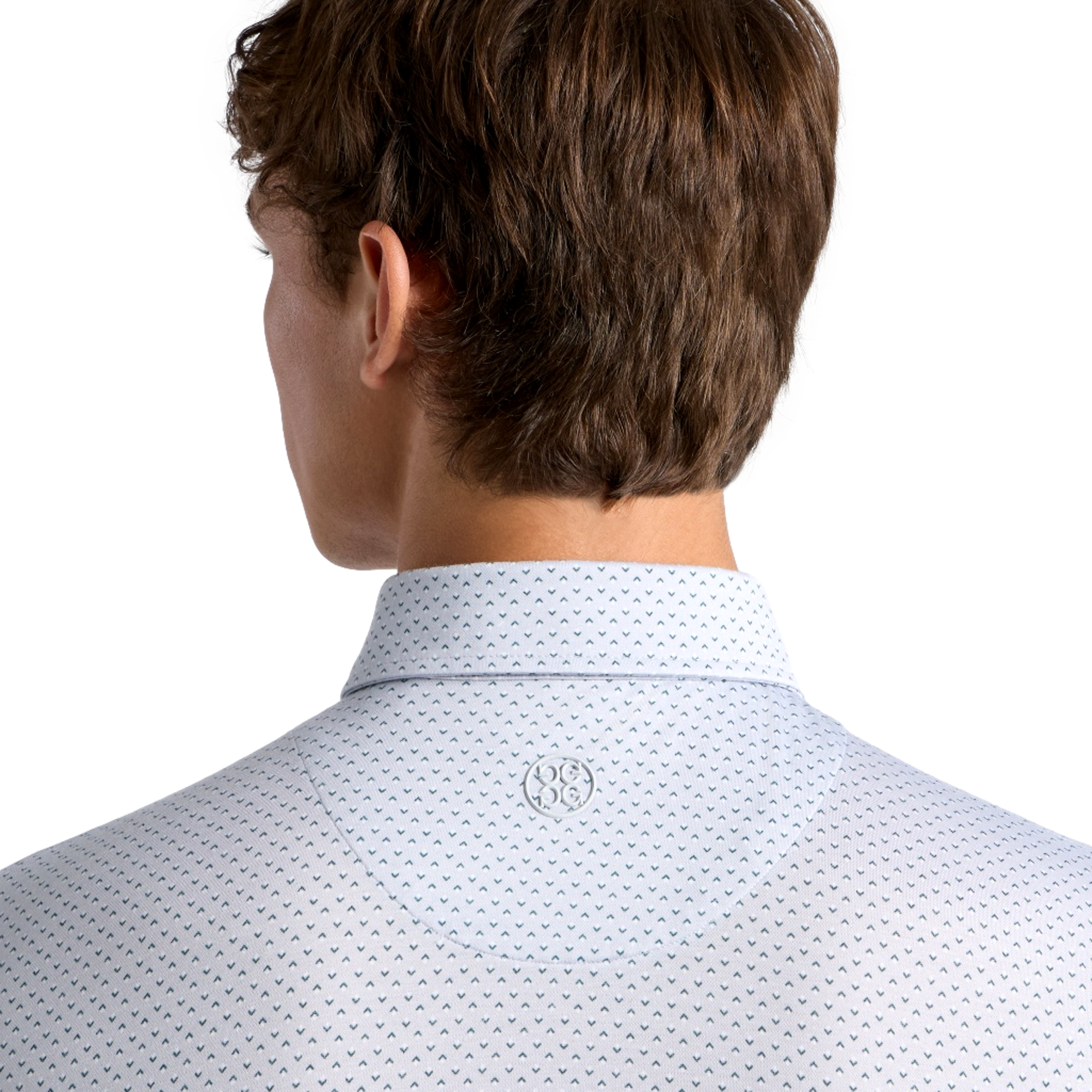 All Play Spade Geo Stretch Knit Men's Golf Polo Shirt