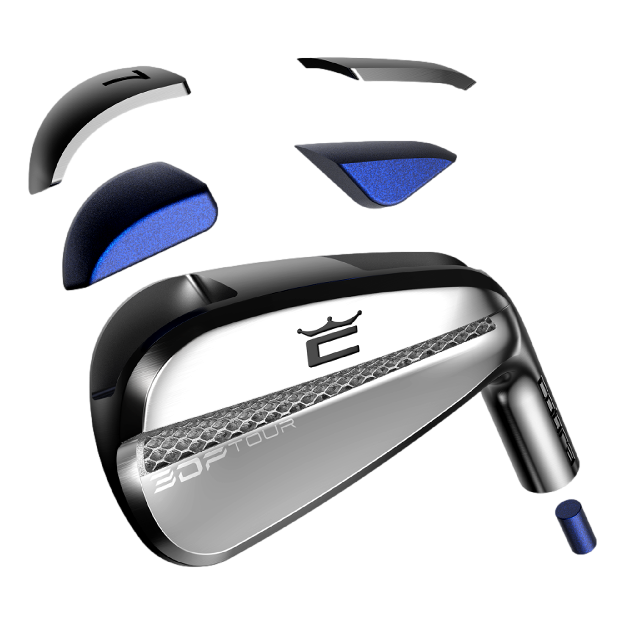 3DP Tour Irons w/ Steel Shafts