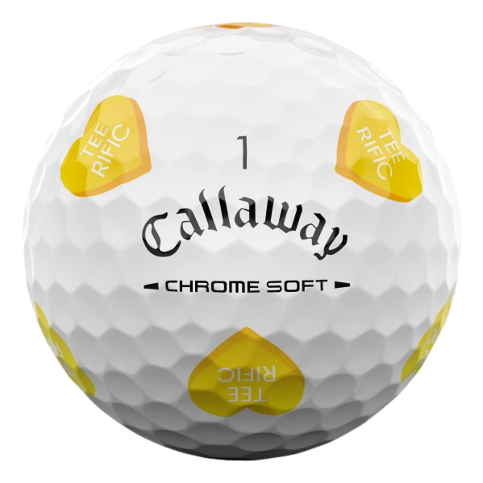 Chrome Soft Golf Hearts Golf Balls | PGA TOUR Superstore