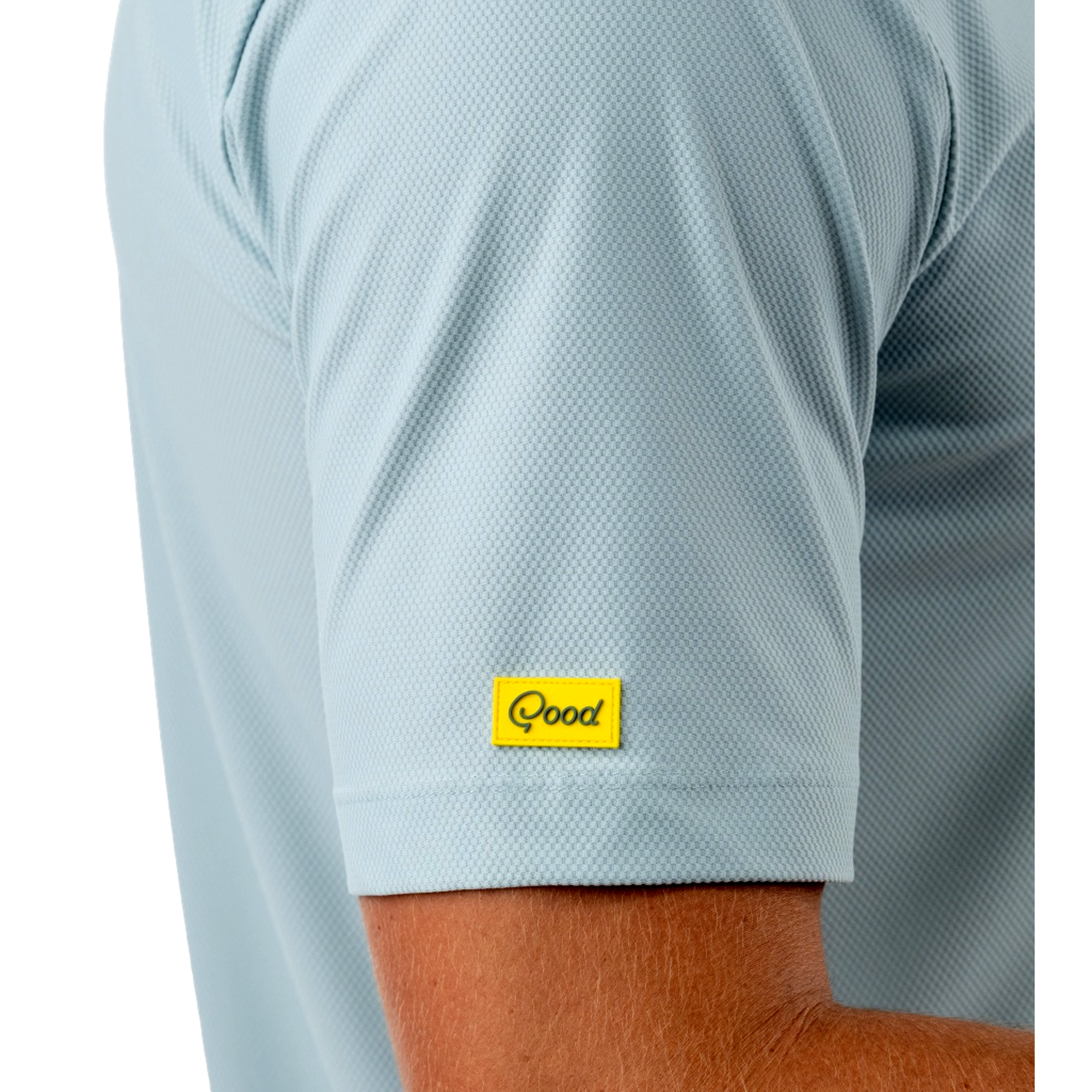Great Round Textured Men's Golf Polo Shirt