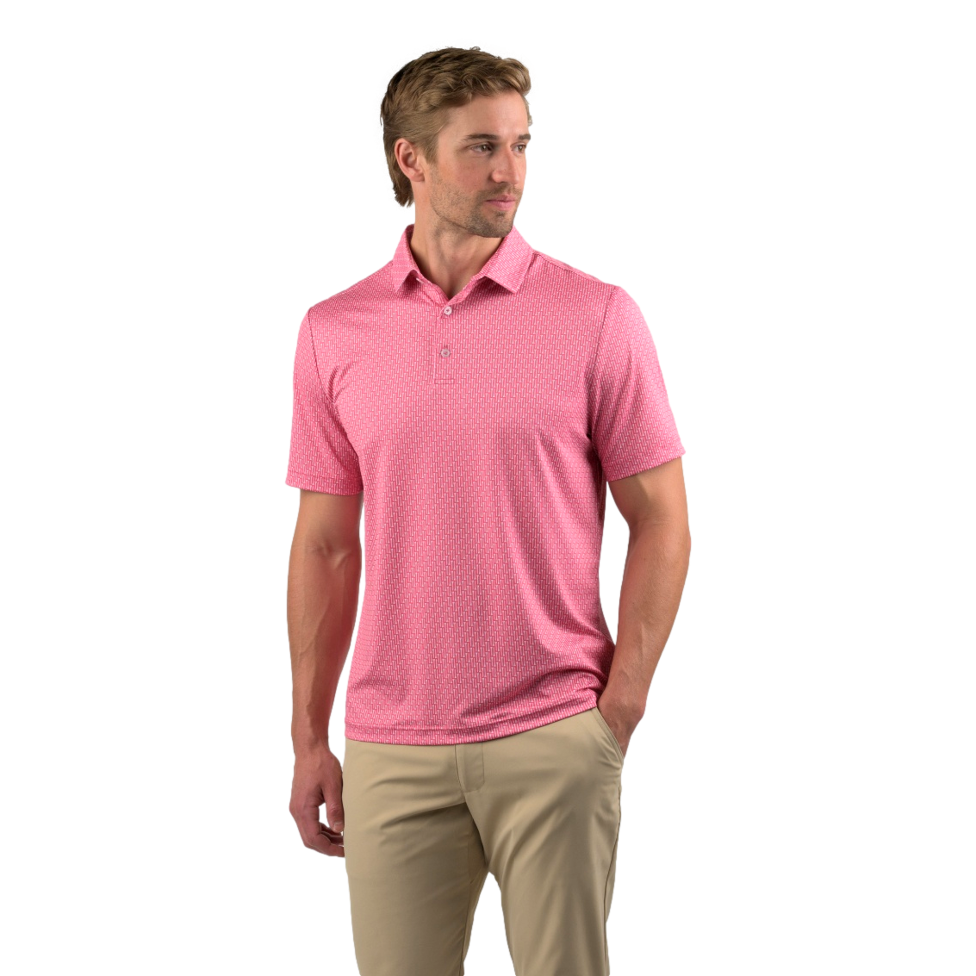 Good Good Port of Pink Men's Golf Polo Shirt