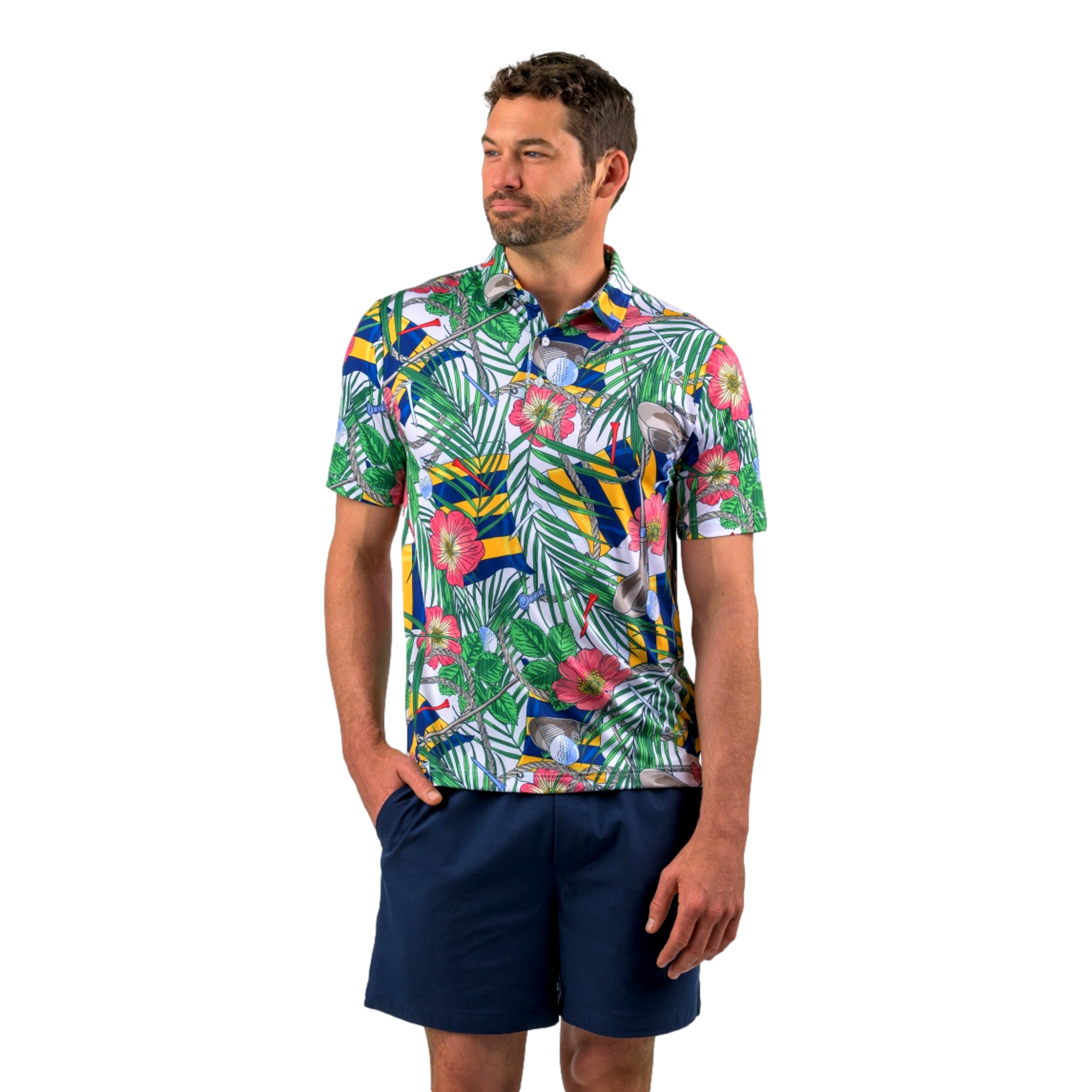 G For Golf Men's Golf Polo Shirt