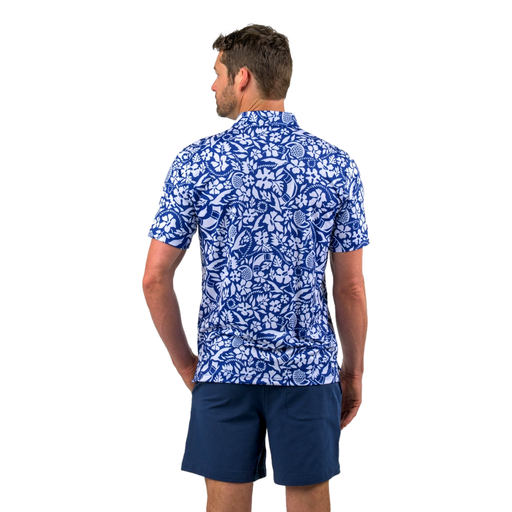 All Aboard Men's Golf Polo Shirt