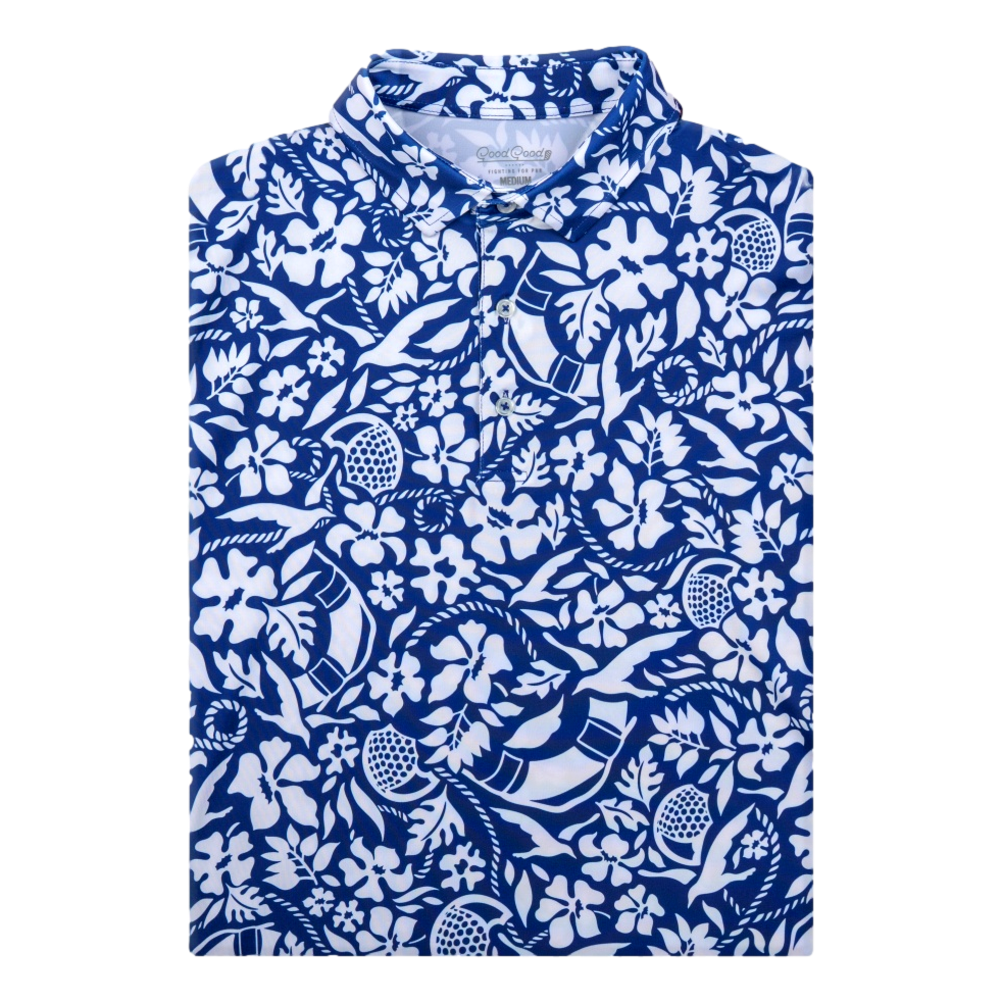 All Aboard Men's Golf Polo Shirt