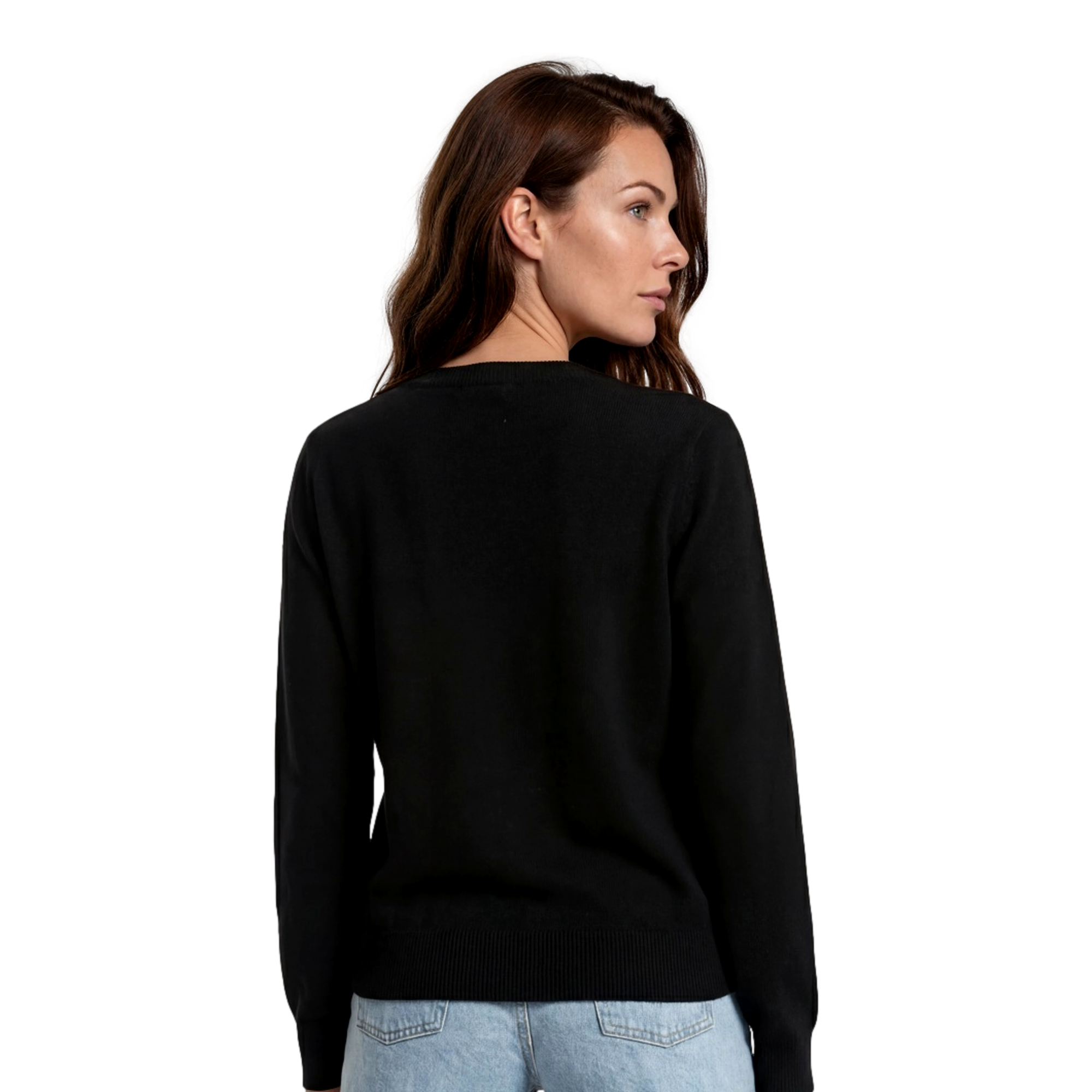 Atlanta Falcons Crewneck Women's Golf Sweater