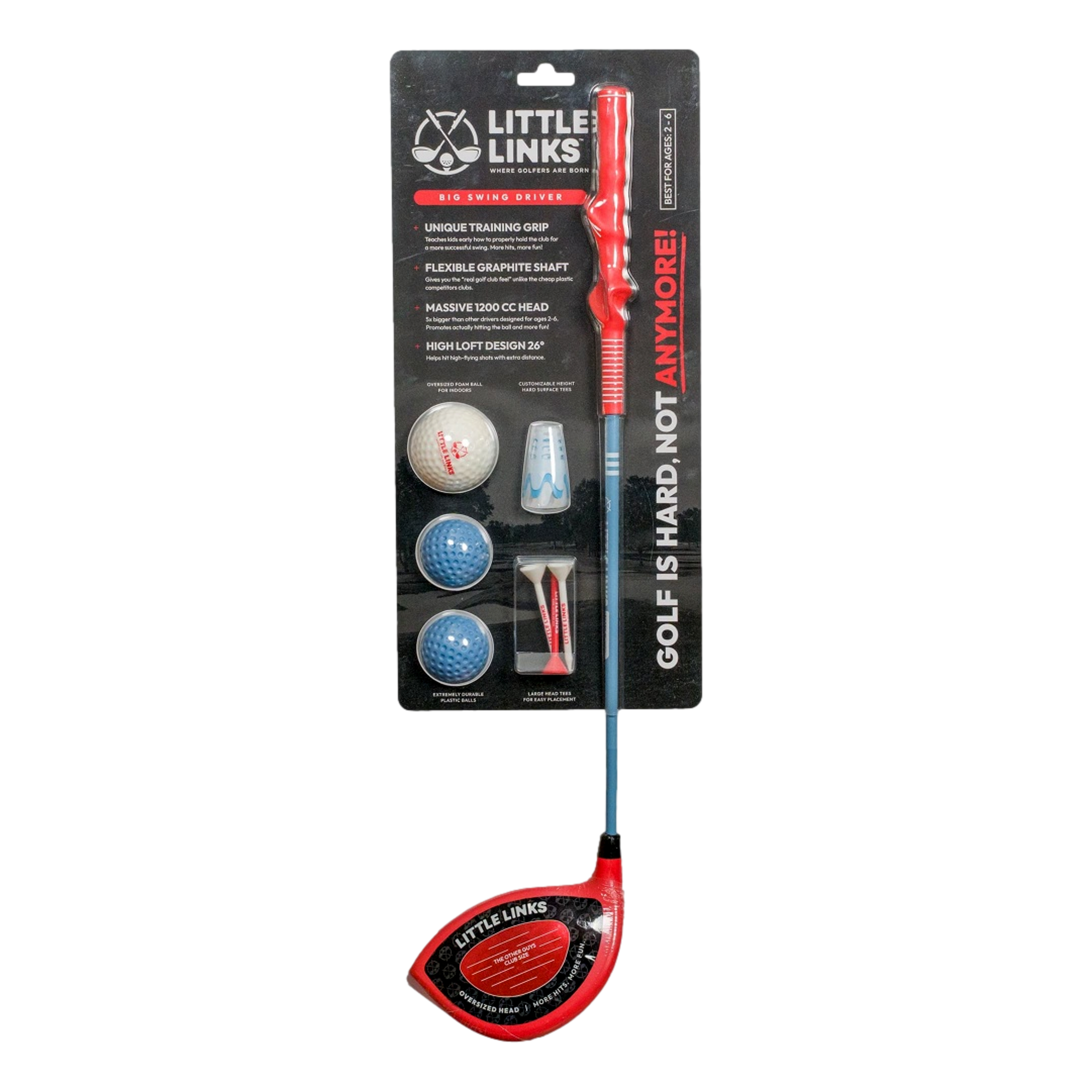 Big Swing Training Driver for Kids Ages 10 & Up (Height 55&rdquo; & Up)