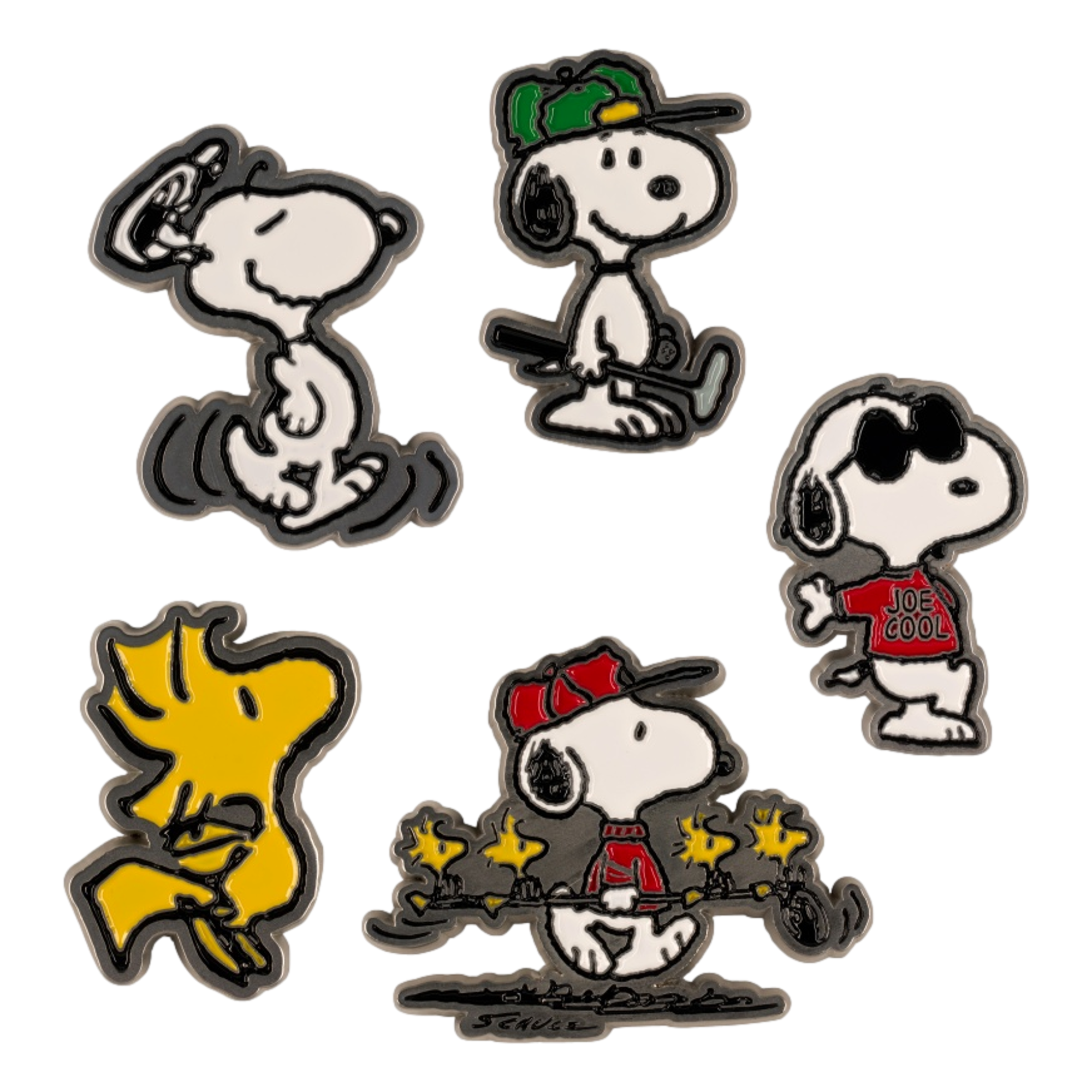 Peanuts Golf Ball Marker Set