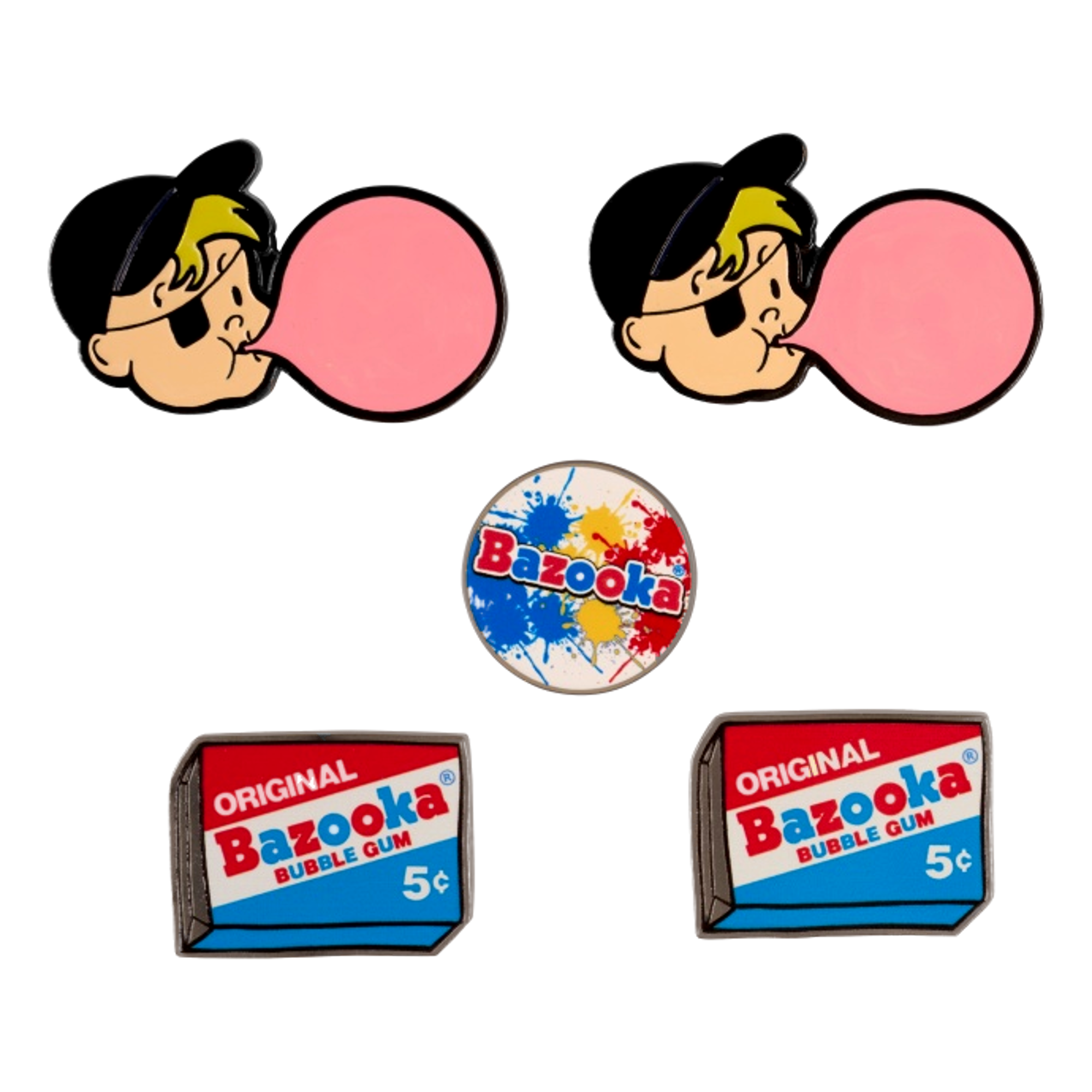 Bazooka Golf Ball Marker Set