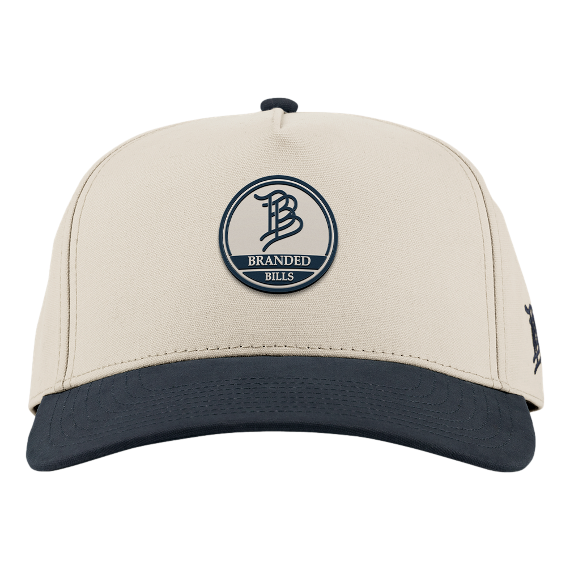 Canvas 2-Tone Circle Golf Hat