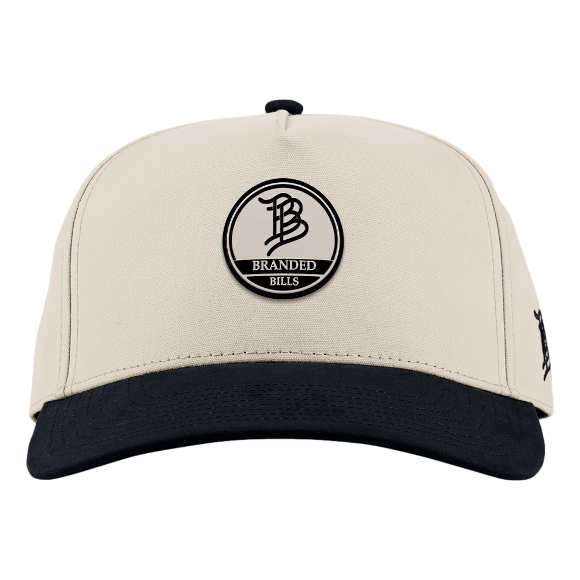 Canvas 2-Tone Circle Golf Hat