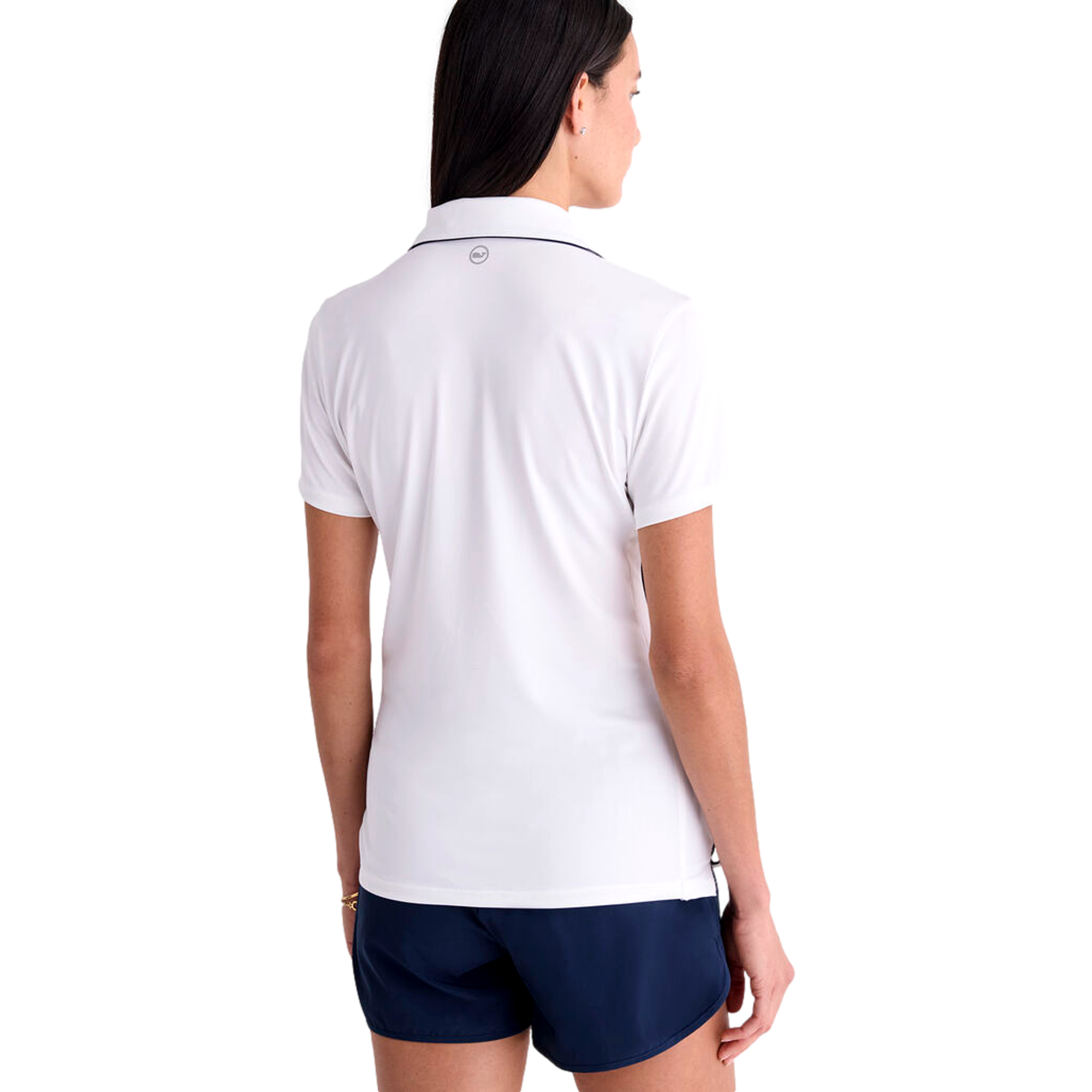 Solid Women's Short Sleeve Golf Polo Shirt