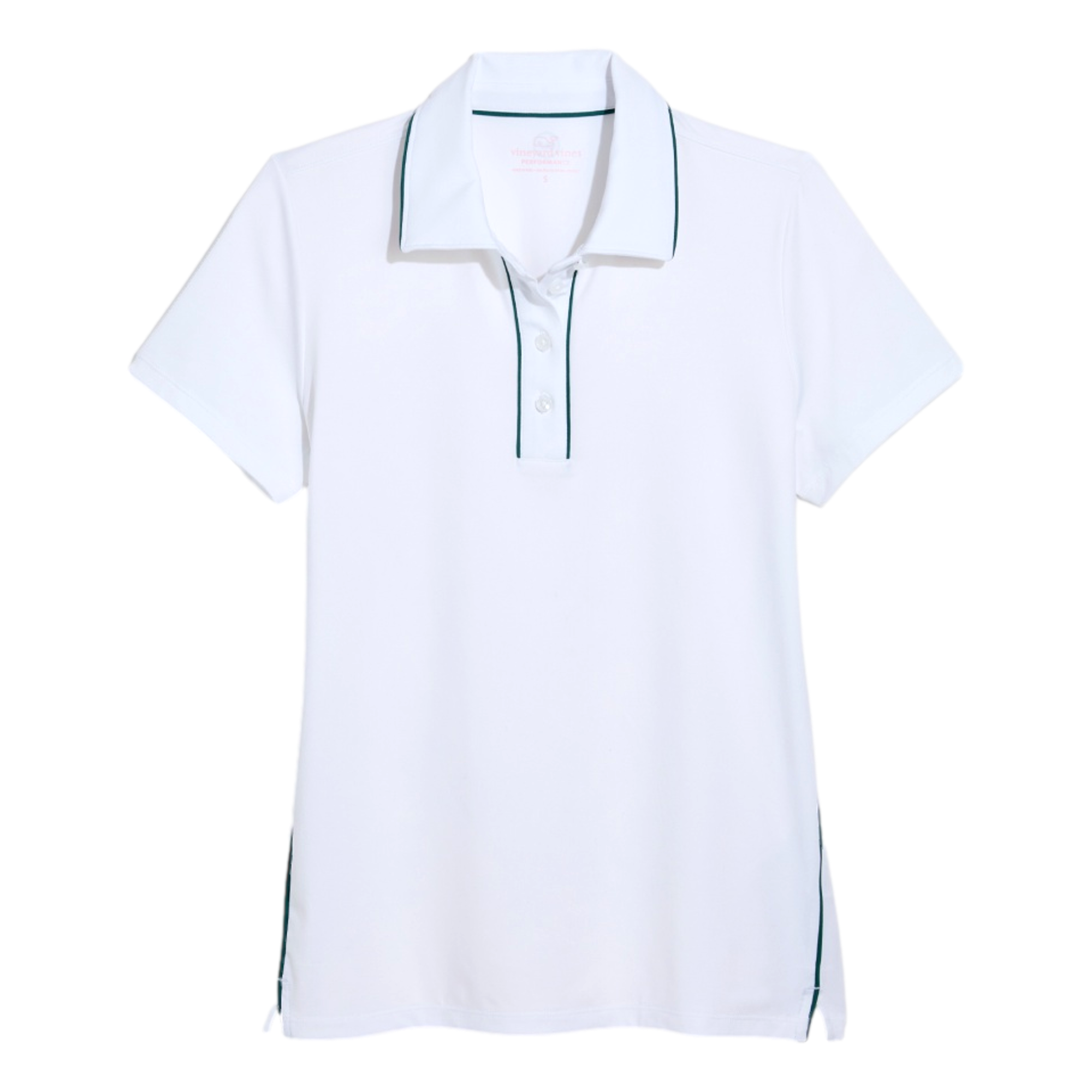 Solid Women's Short Sleeve Golf Polo Shirt