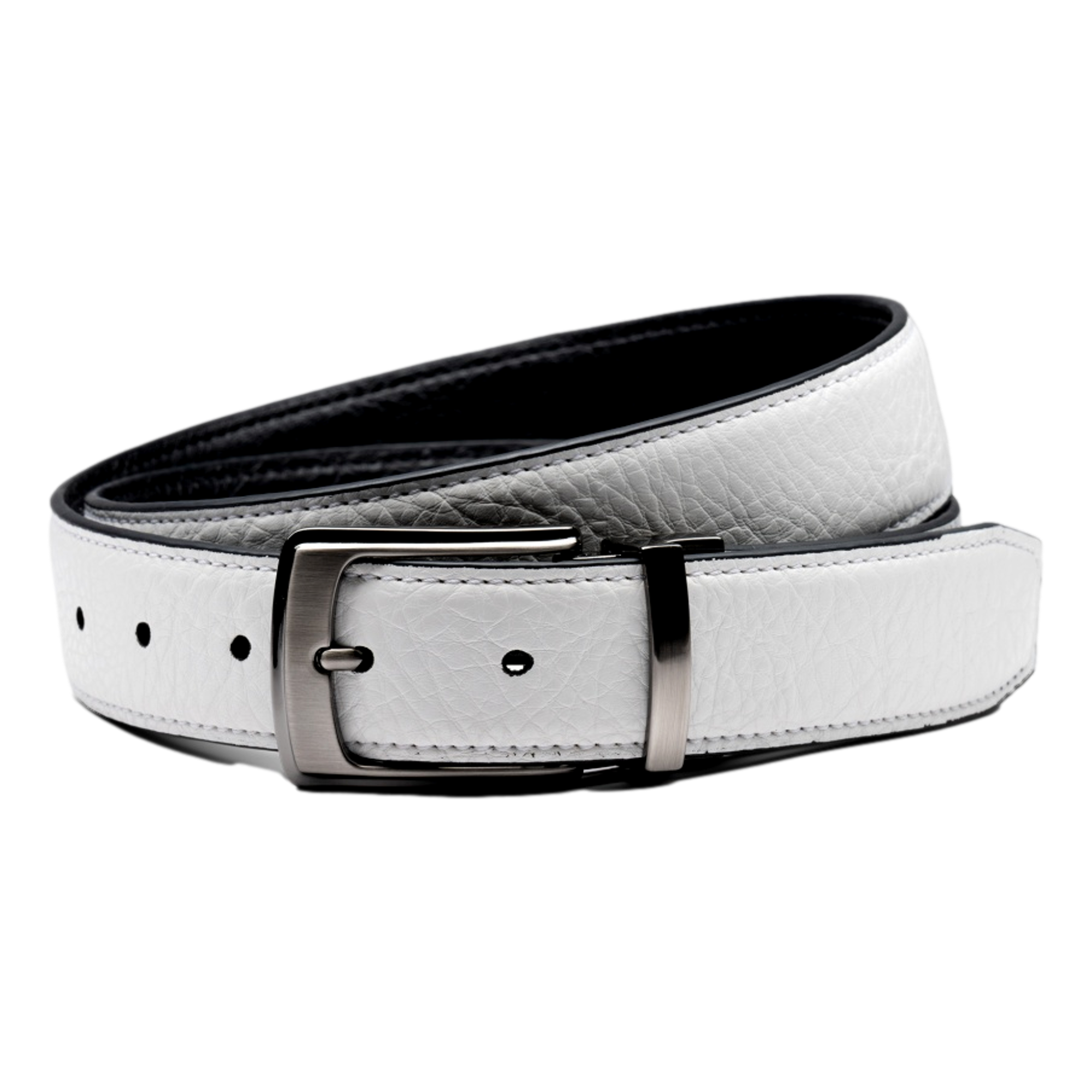 Reversible Pebble Grain Men's Golf Belt